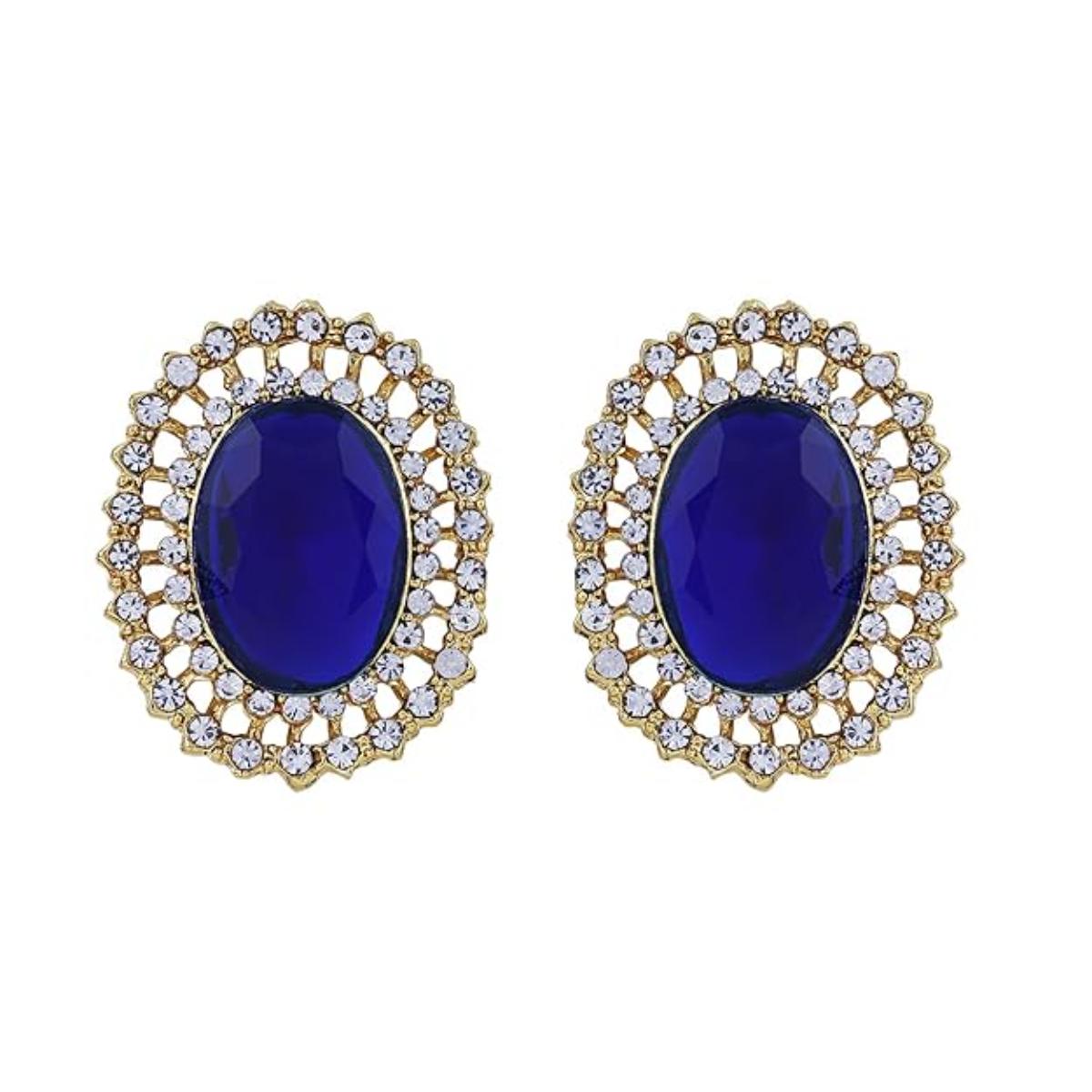 Roop Blue Choker Set