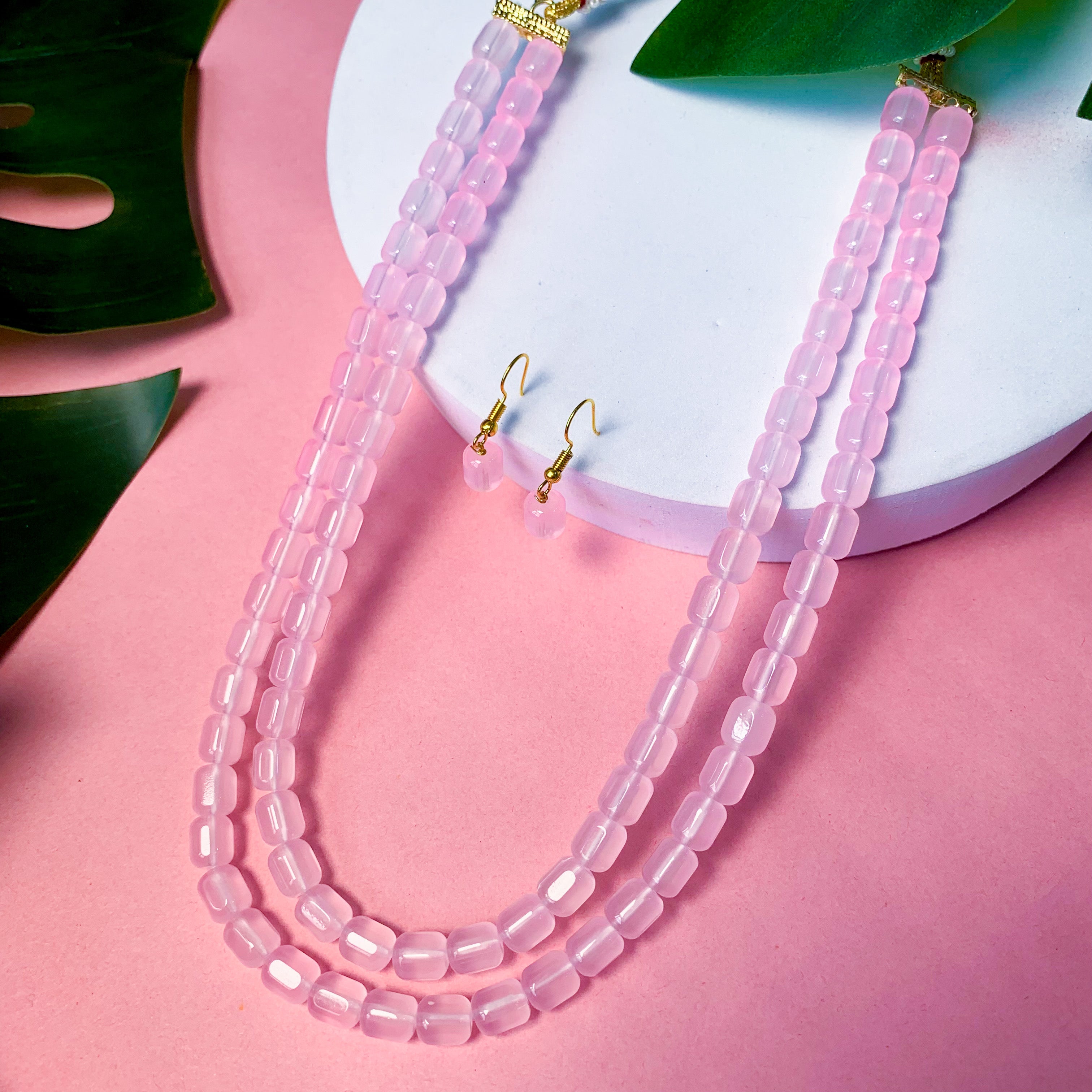 Khushi Pink Necklace Set