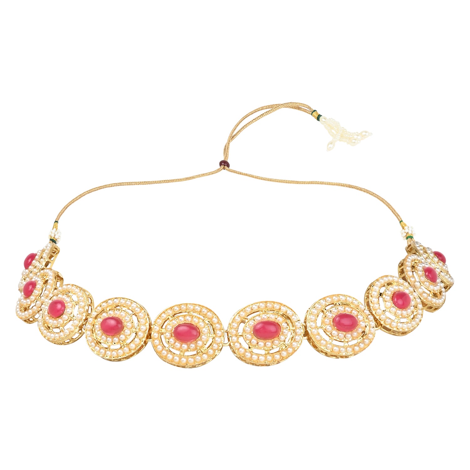 Nyomi Pink Choker Set