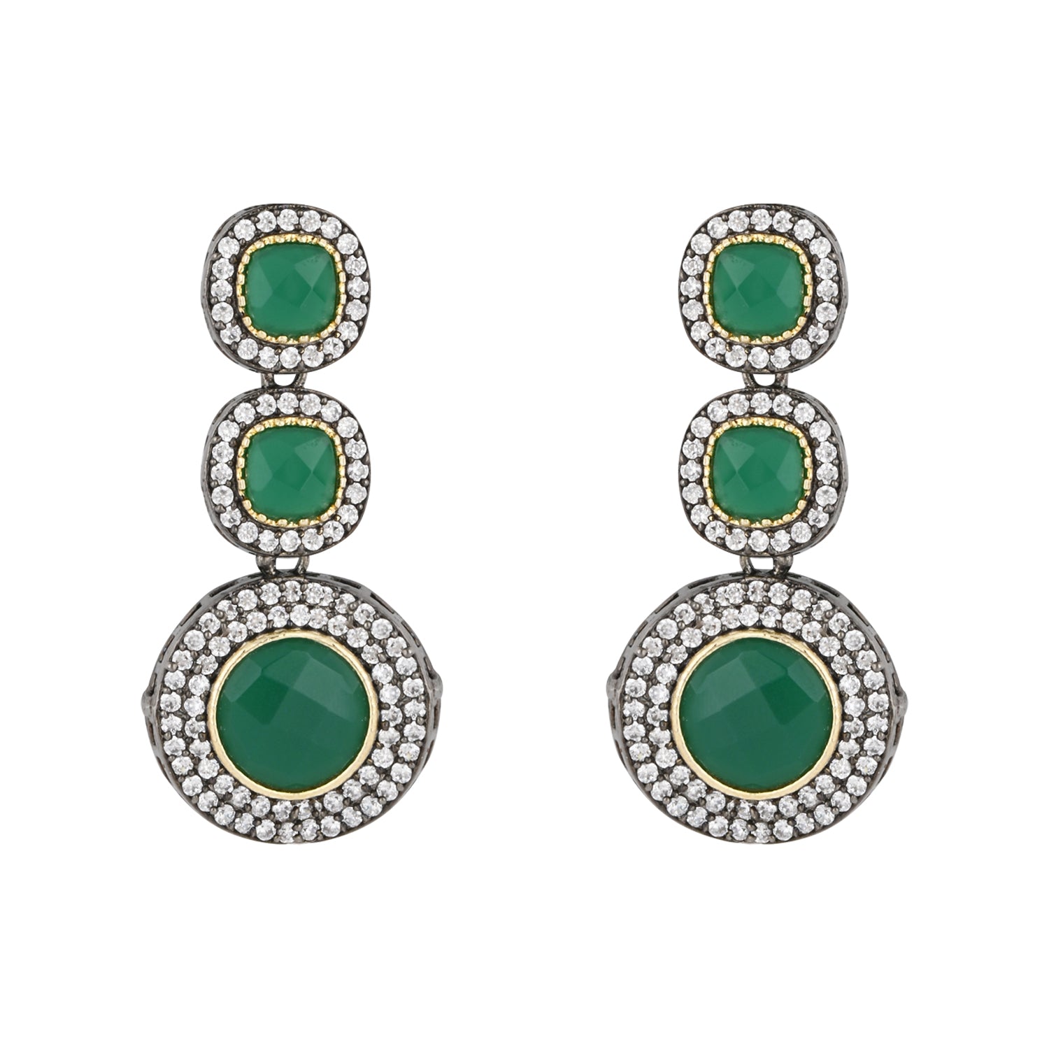 Aliaa Green Choker Set