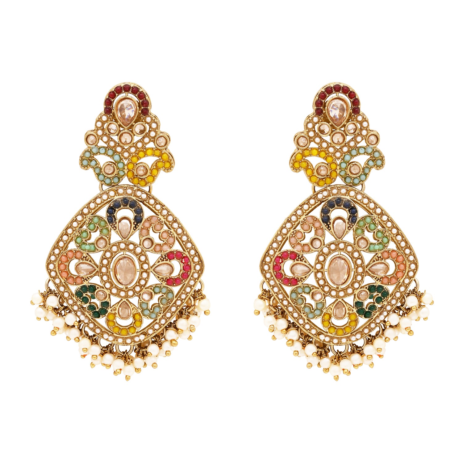 Classic Beauty – Kundan Pearl Choker Set