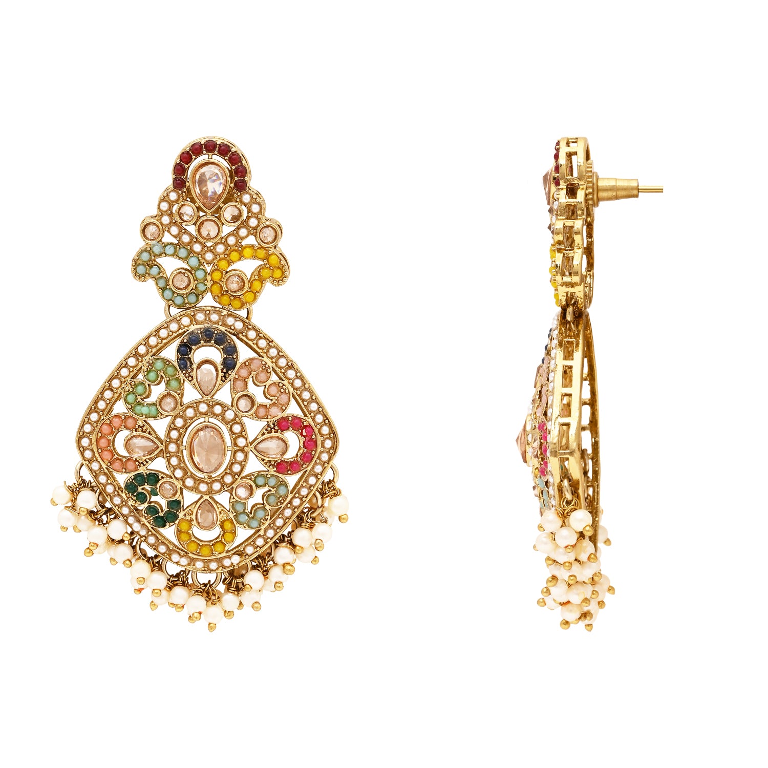 Classic Beauty – Kundan Pearl Choker Set