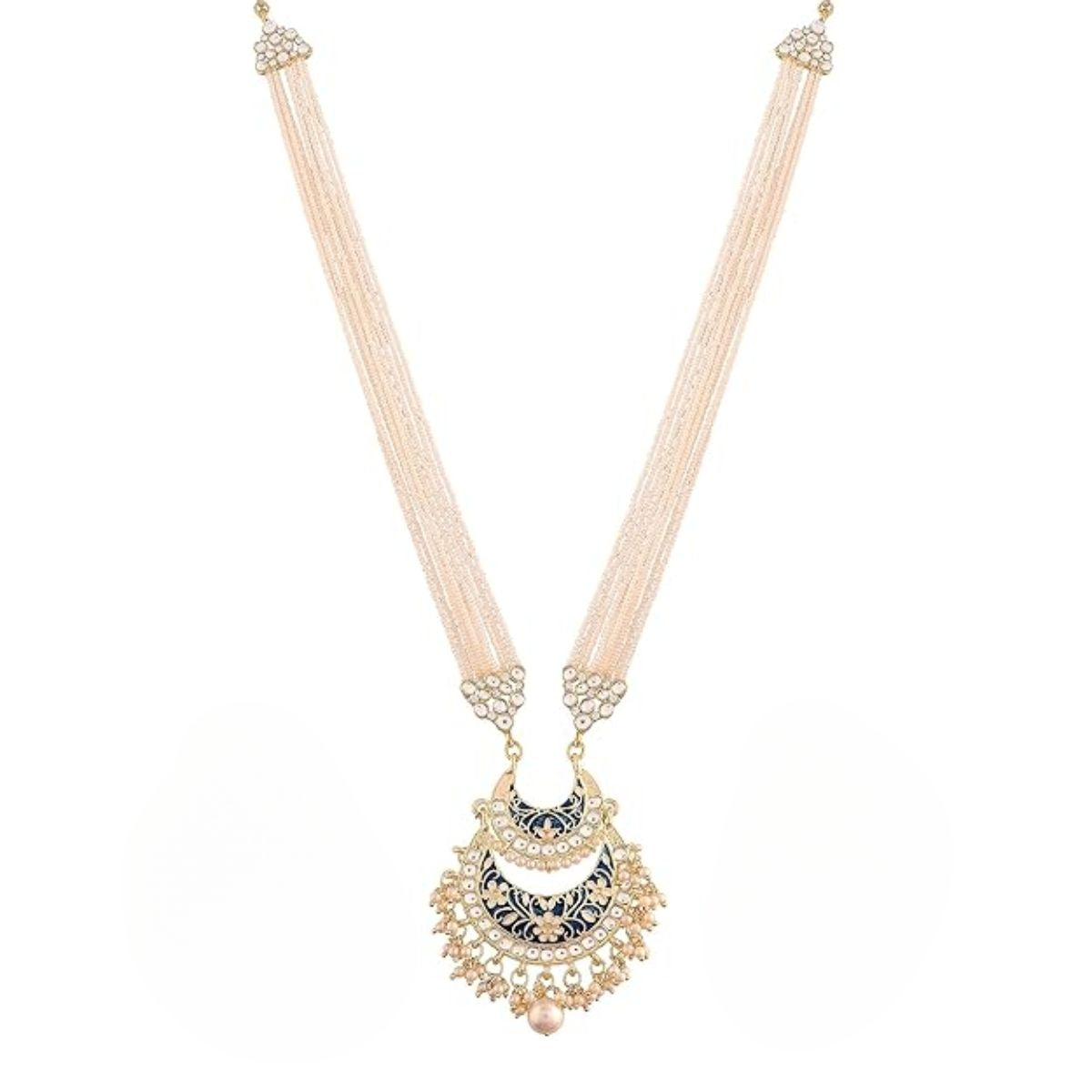Ekansh Blue Necklace For Men