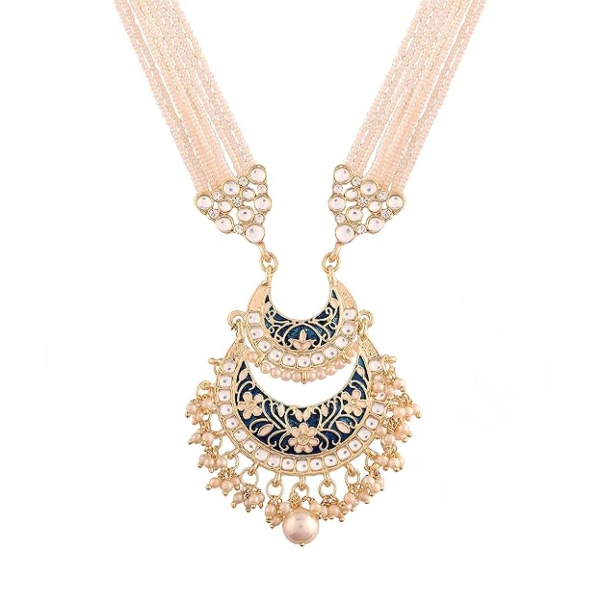 Ekansh Blue Necklace For Men