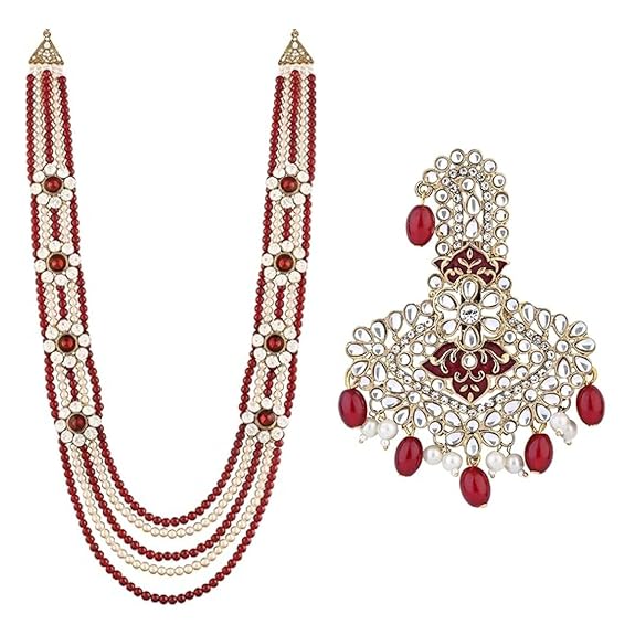 Classic Ethnic Necklace Set Featuring Kalangi