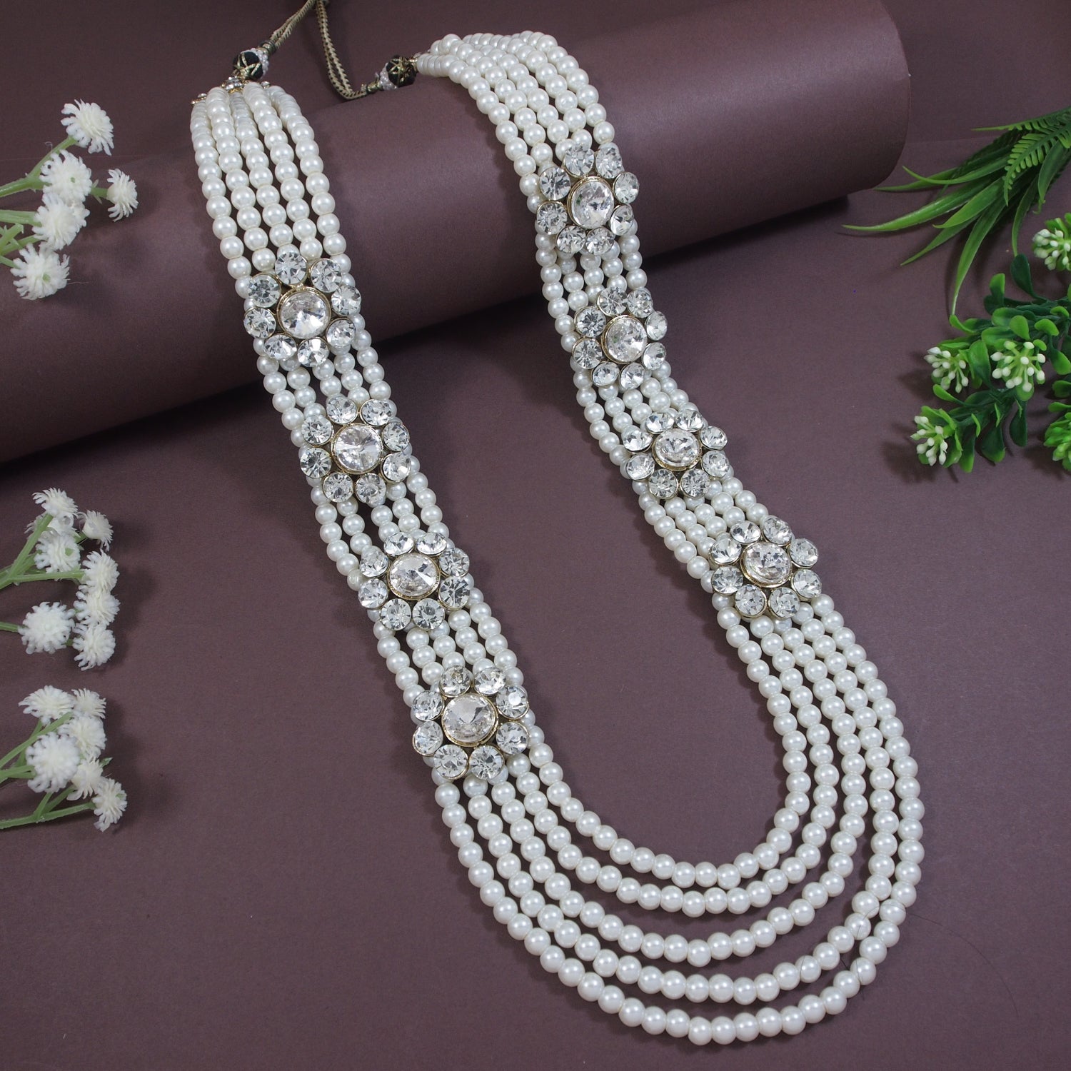 Arjun White Necklace for Men