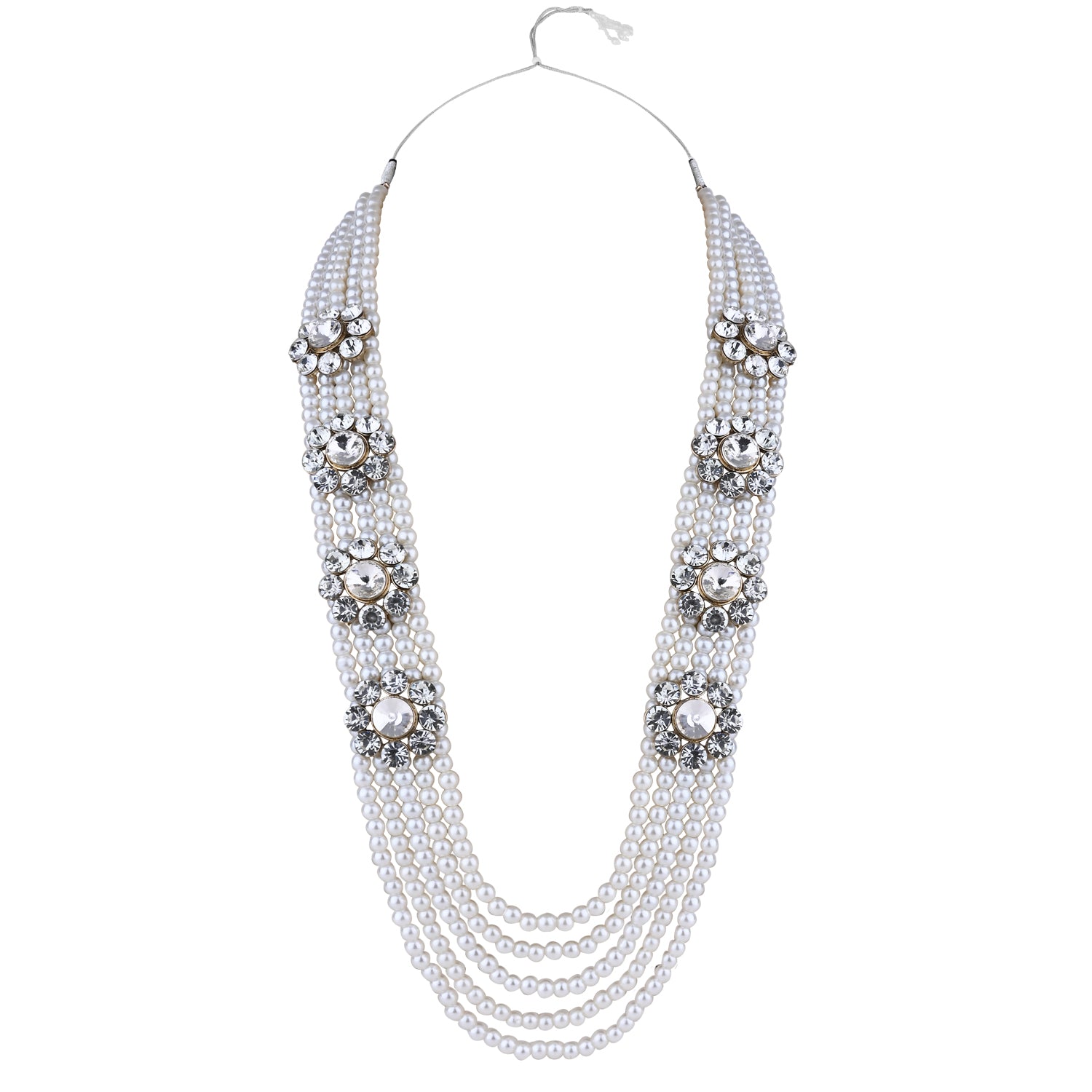 Arjun White Necklace for Men