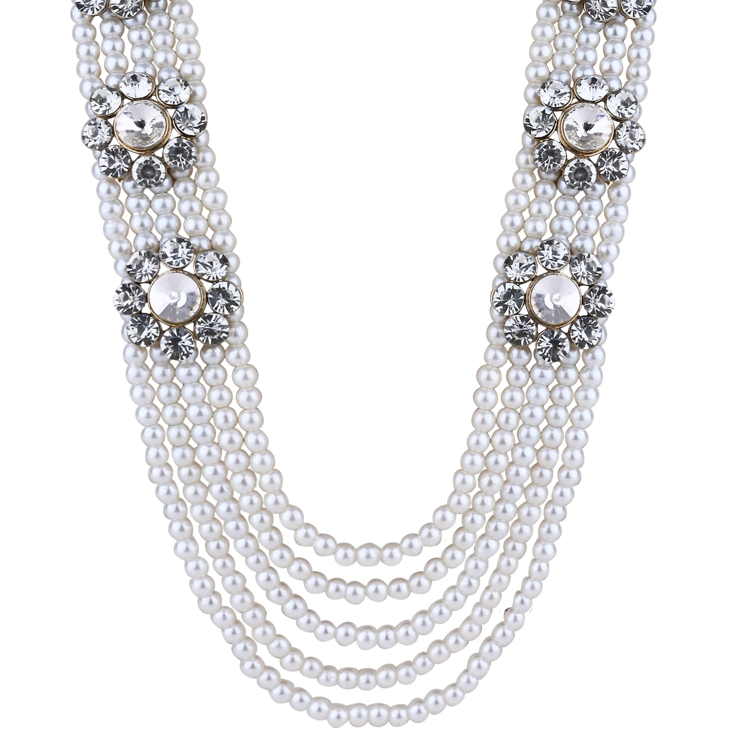 Arjun White Necklace for Men