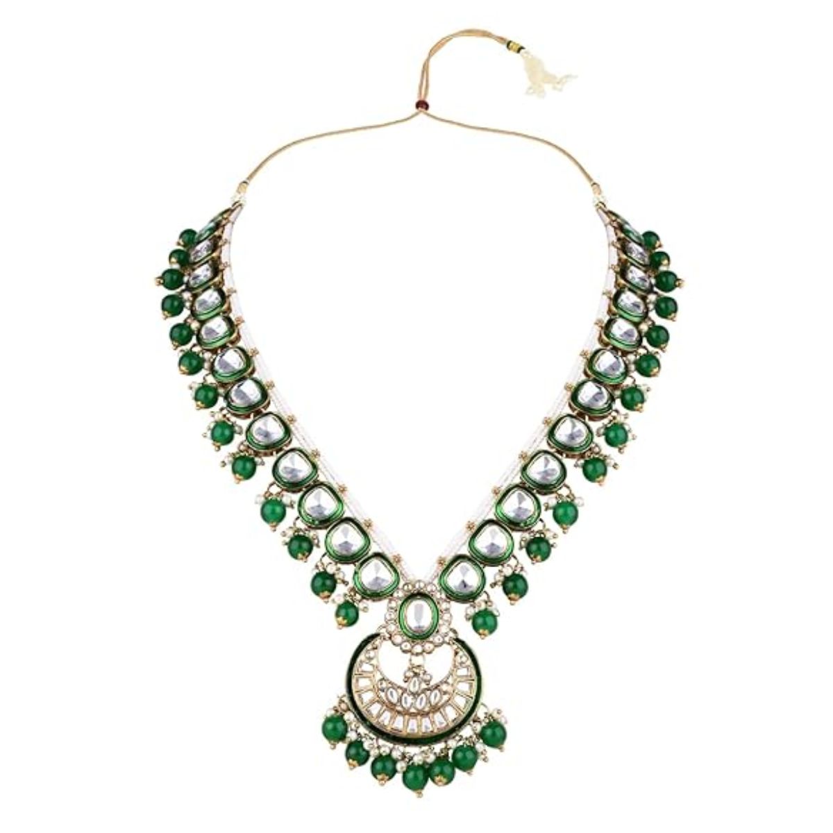 Sharvik Green Necklace FOr Men