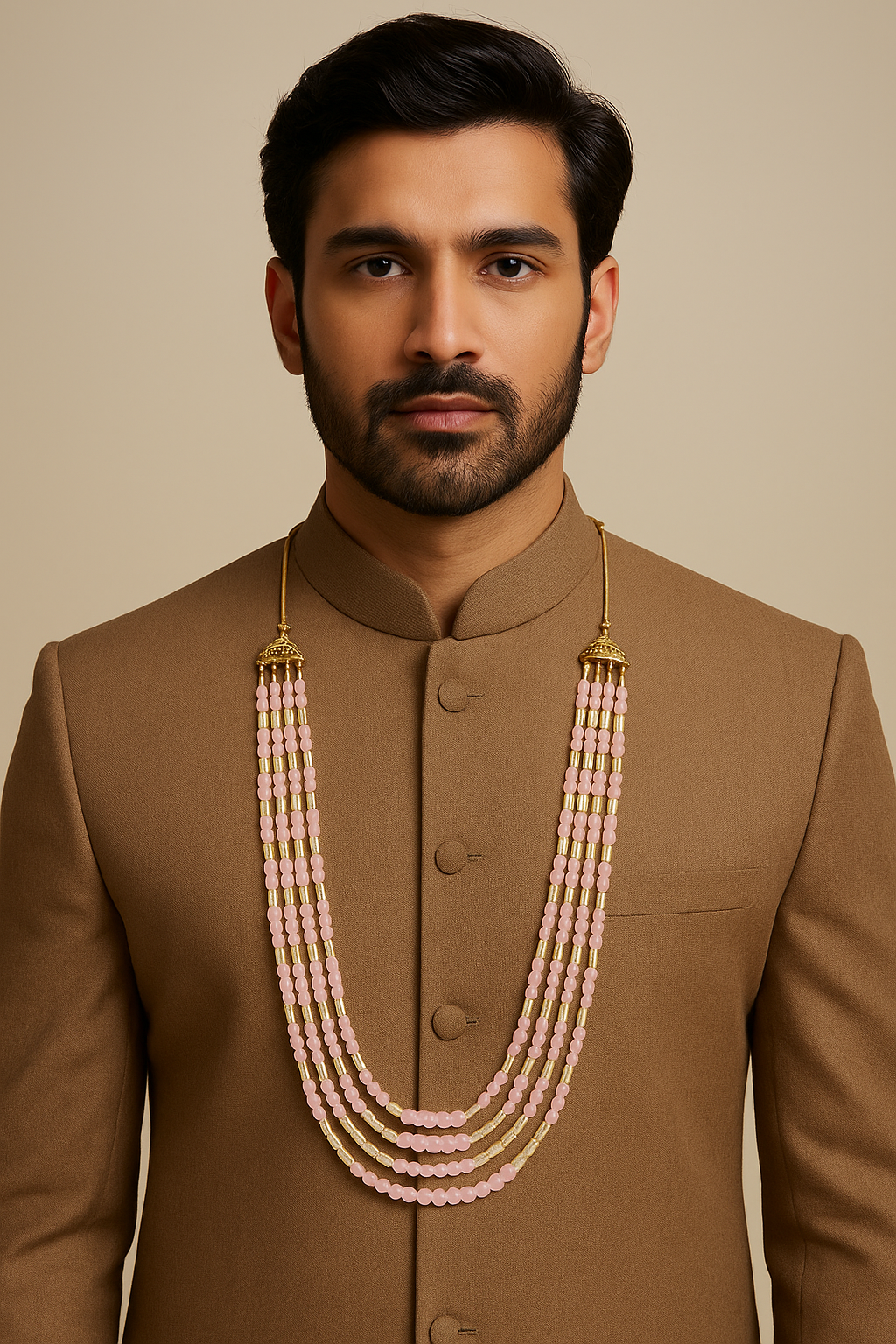 Vaydish Pink Necklace