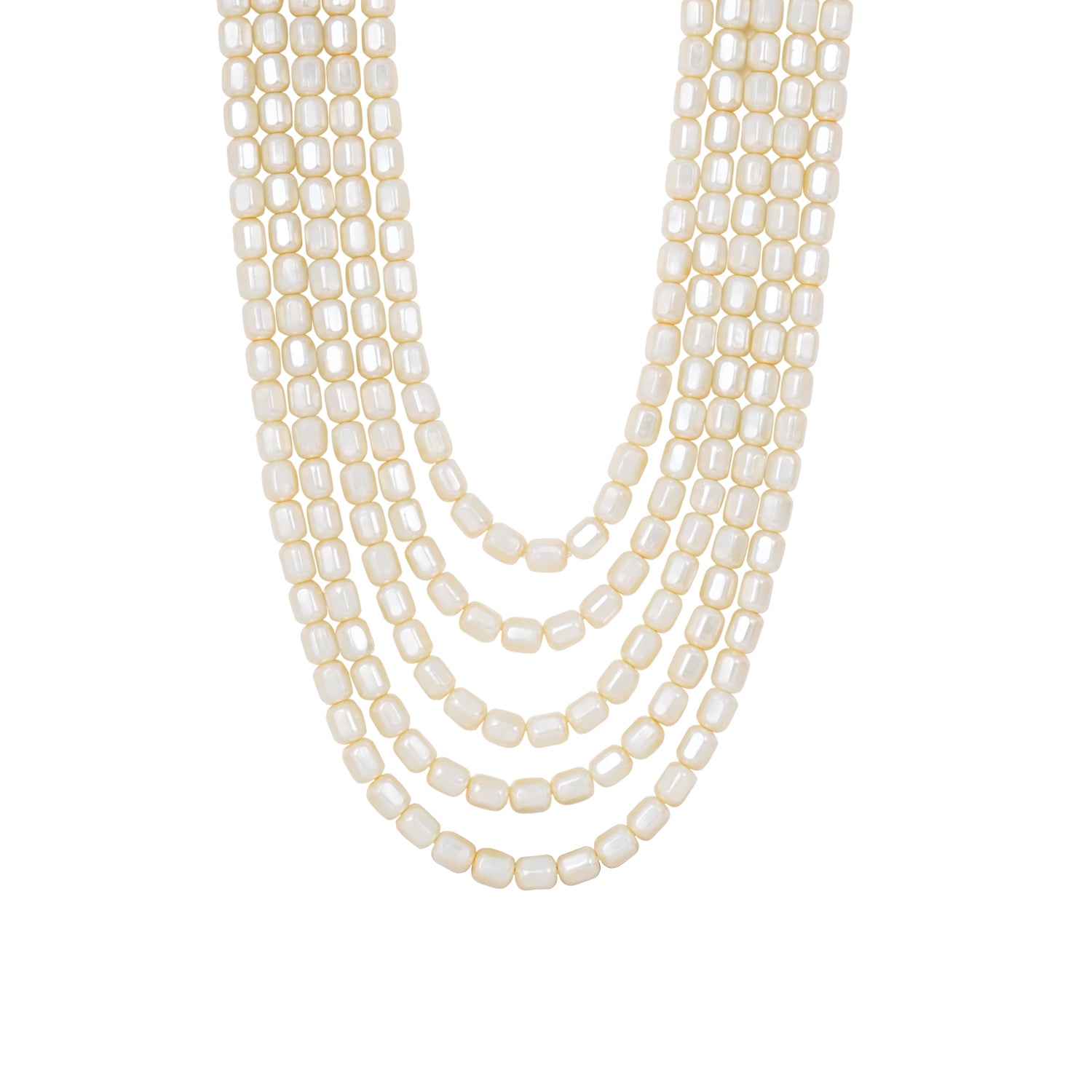 Kush White Necklace For Men