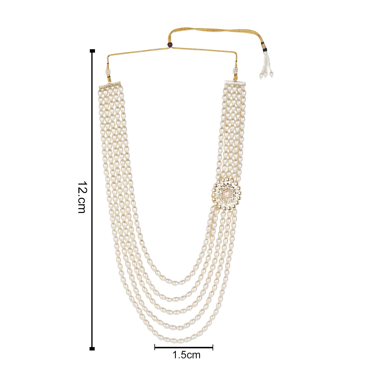 Ahaan White Necklace