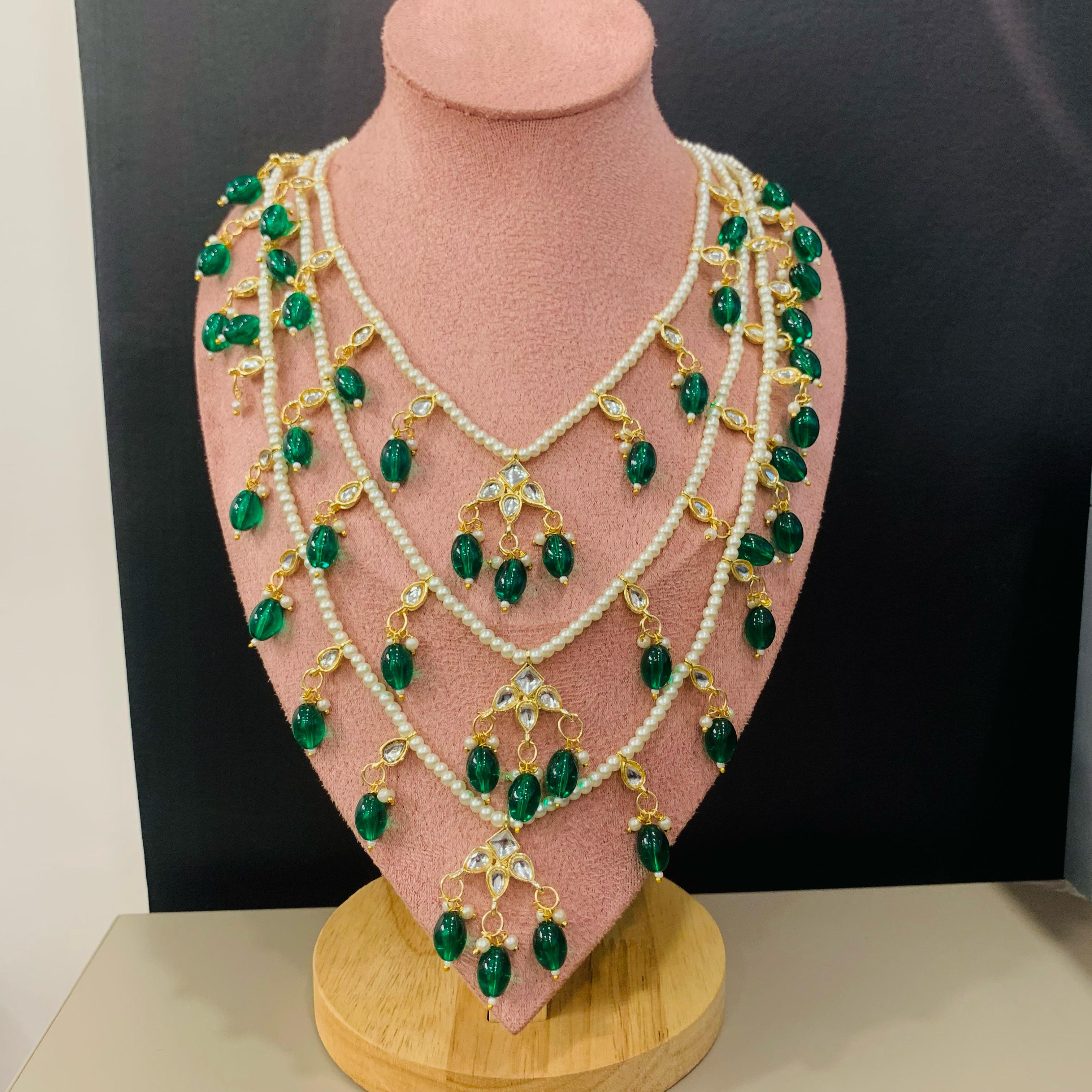 Darvish Green Necklace For Men