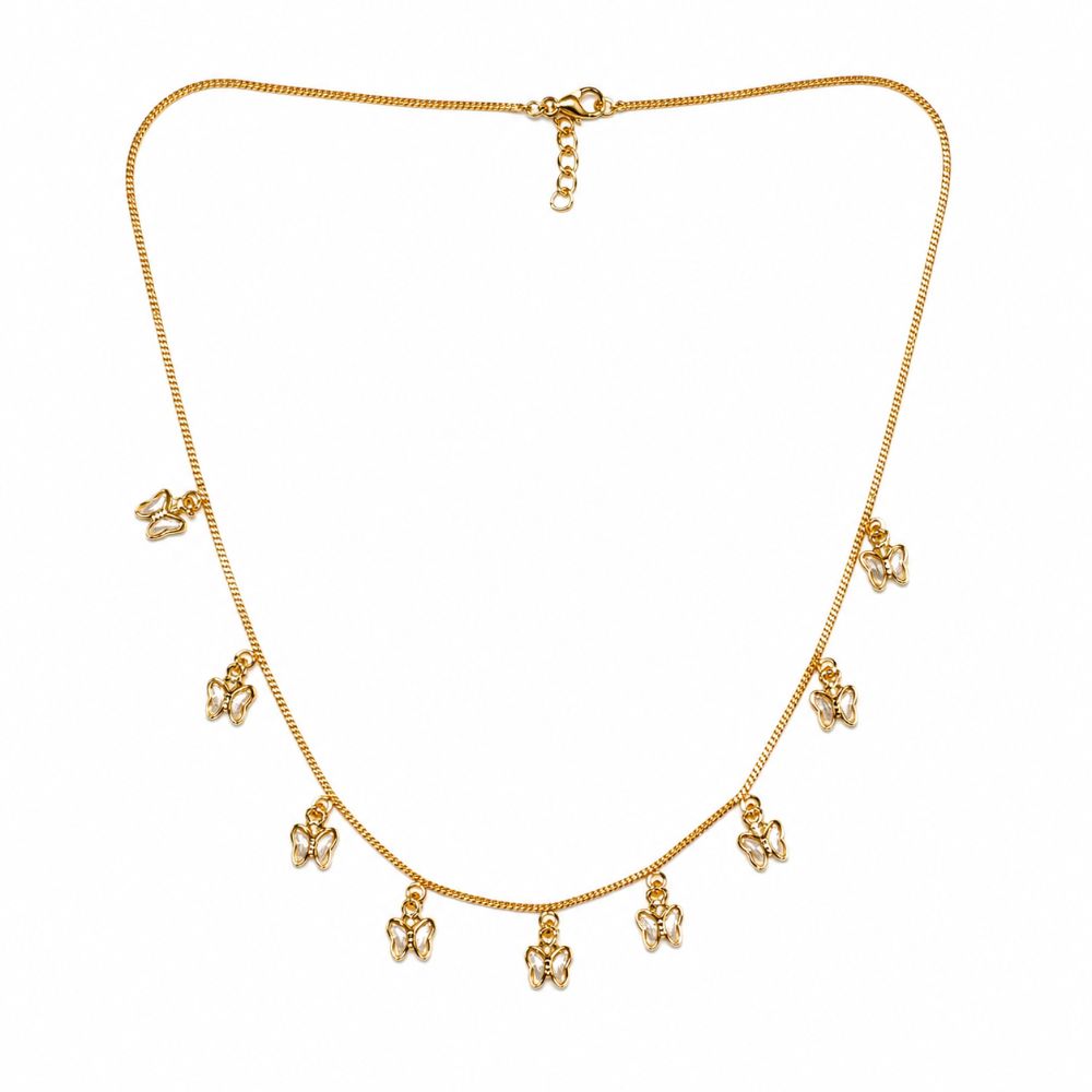 Camila-Butterfly Pendant Chain Necklace