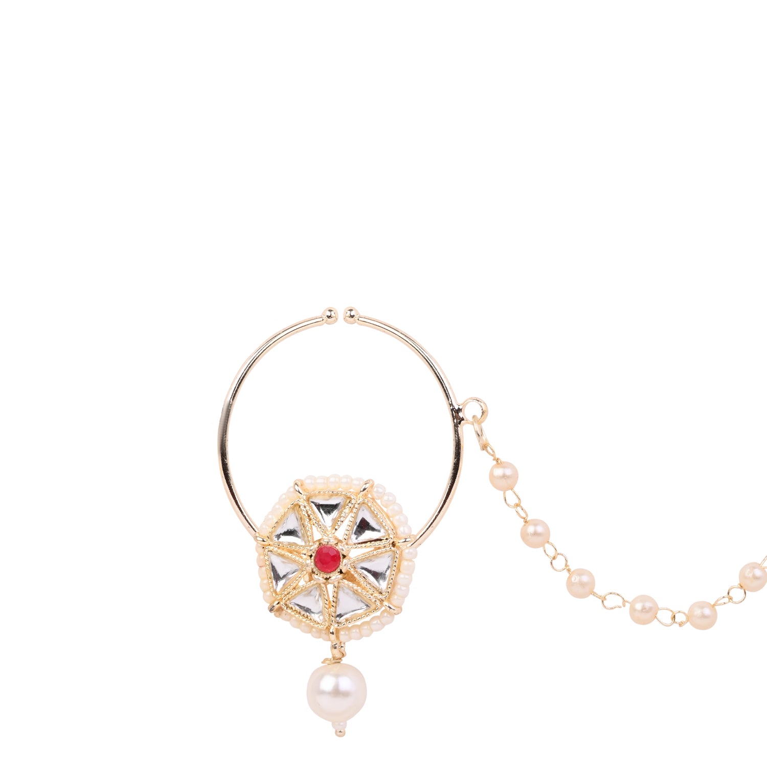 Palakshi - Pink Nose Ring