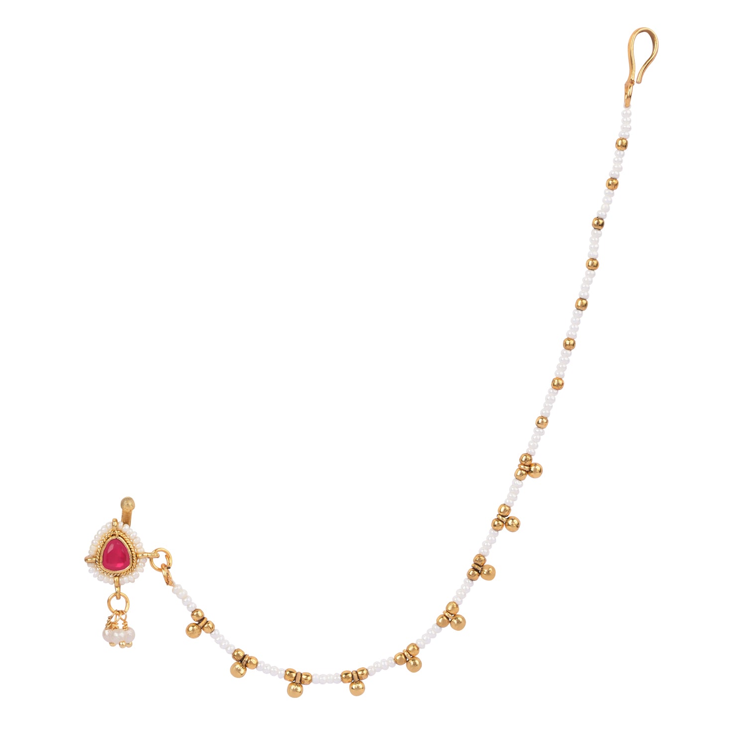 Apoorva - Pink Nose Ring