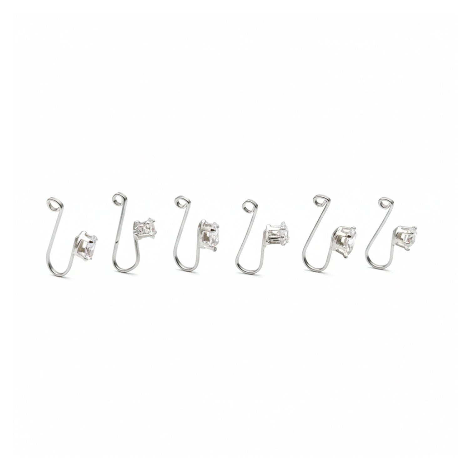 Combo of 6 Trendy Nose Pins