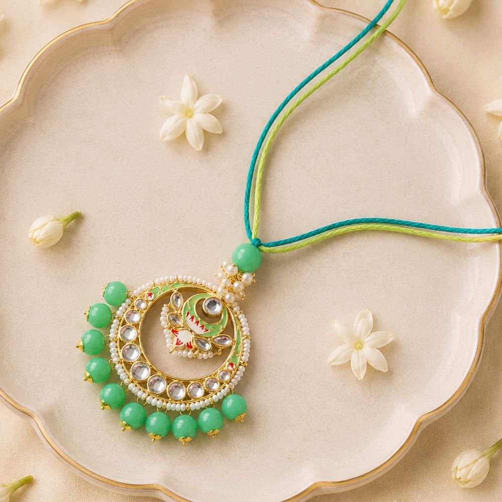 Alluring Pearl & Kundan Bracelet