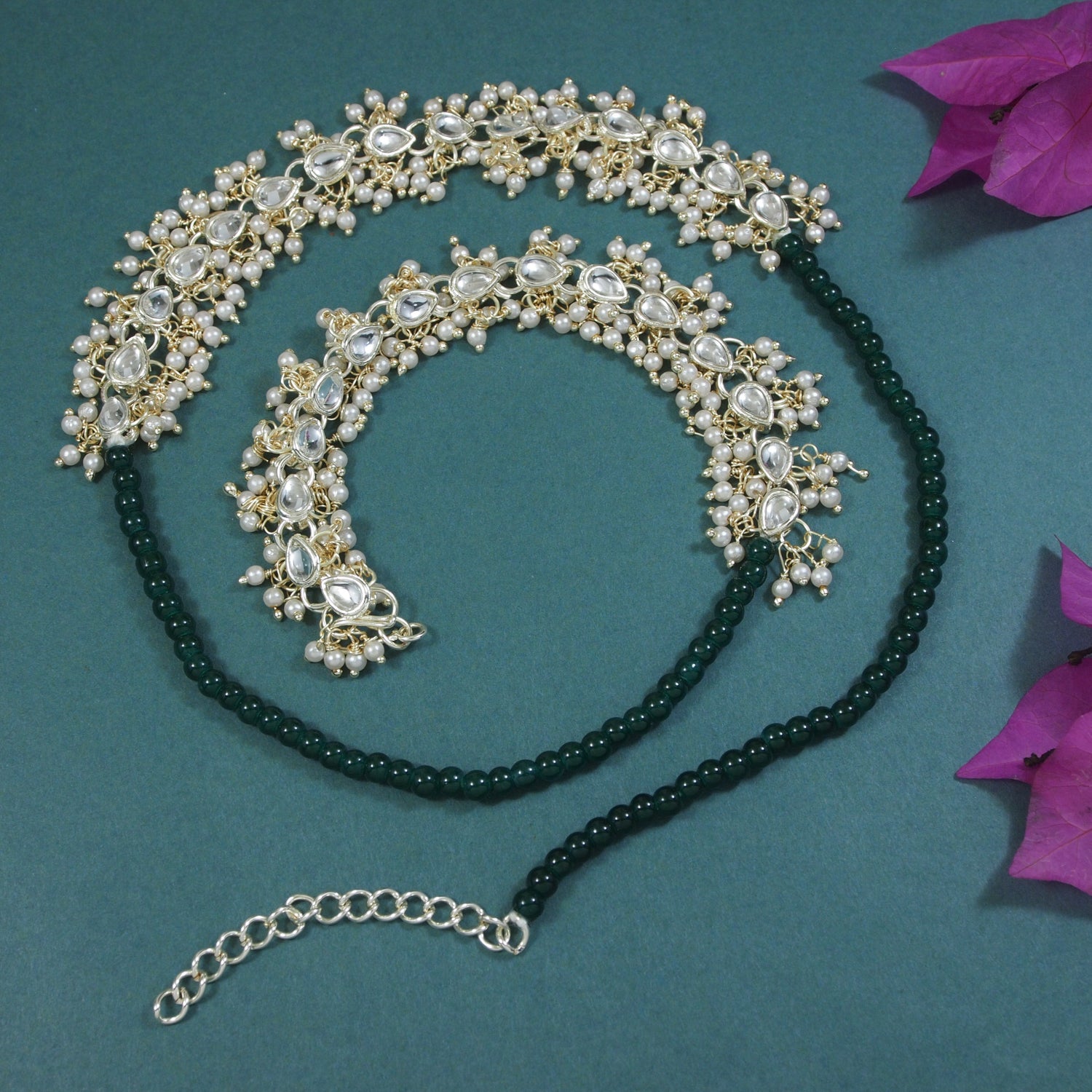 Arnika Green Wrap Around Bracelet