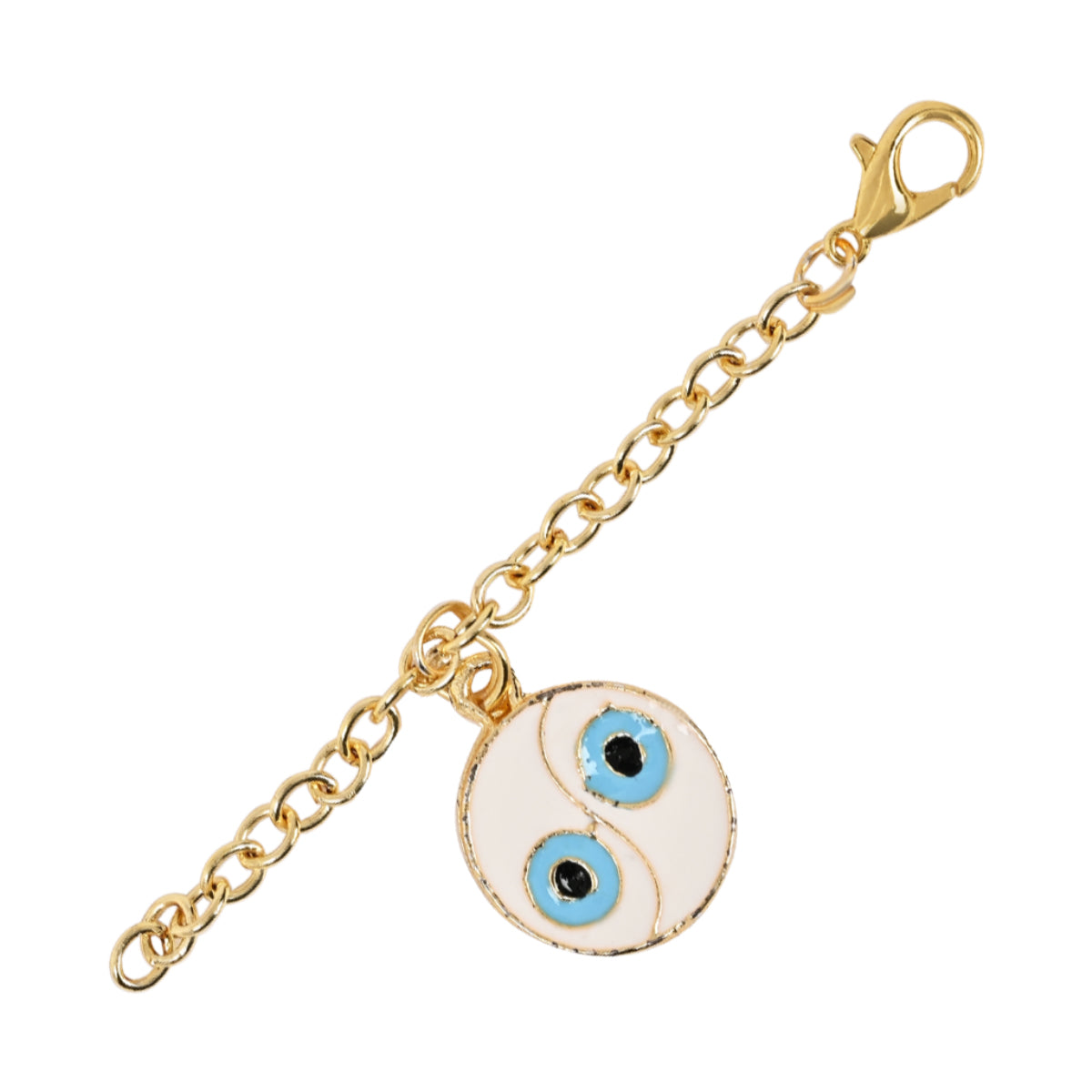 Round Shape Evil Eye Rakhi & Watch Charm Lumba (Watch Accesories) Combo With Roli Chawal & Rakshabandhan Card