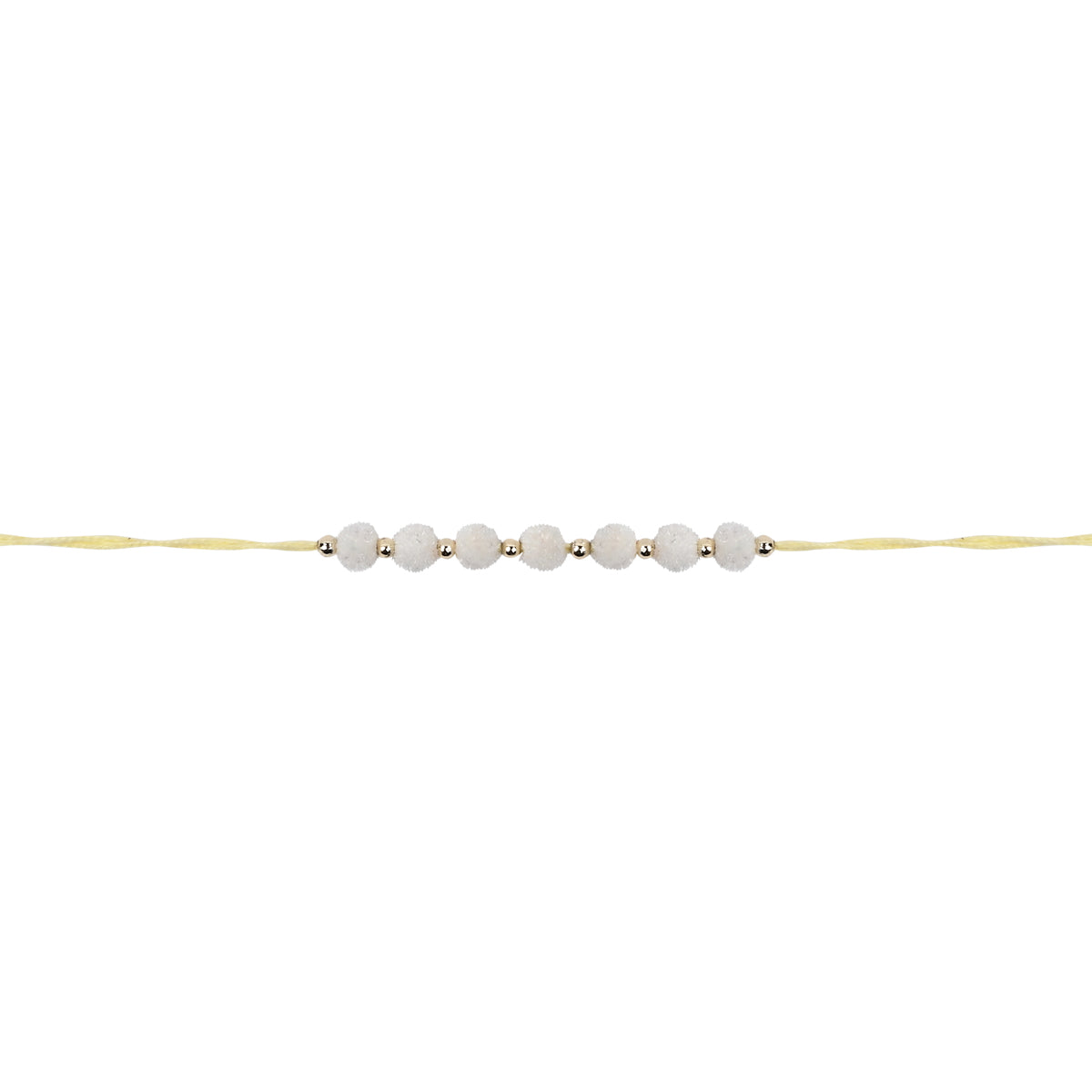 PomPom Yellow Rakhi