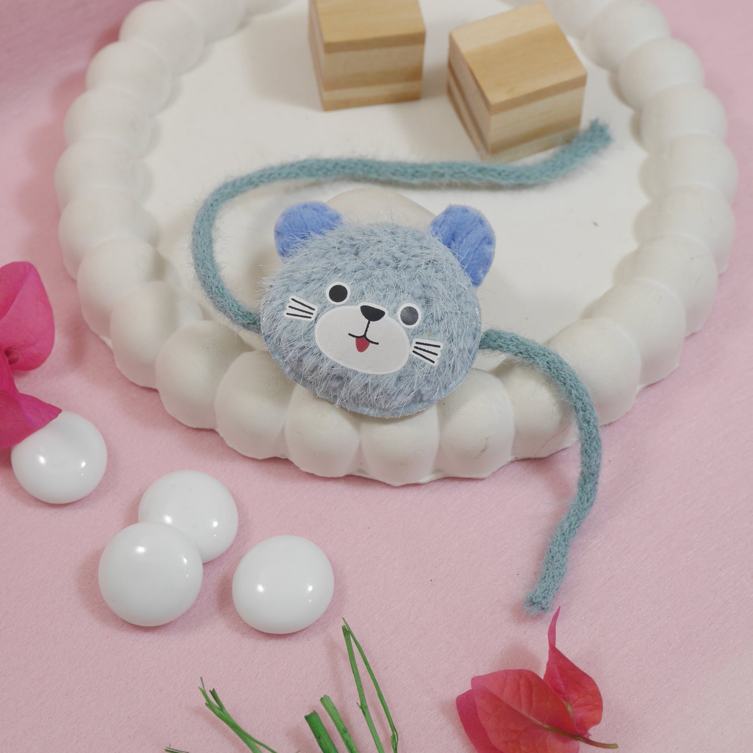 TEDDY BEAR LED Light RAKHI With Roli Chawal & Rakshabandhan Card