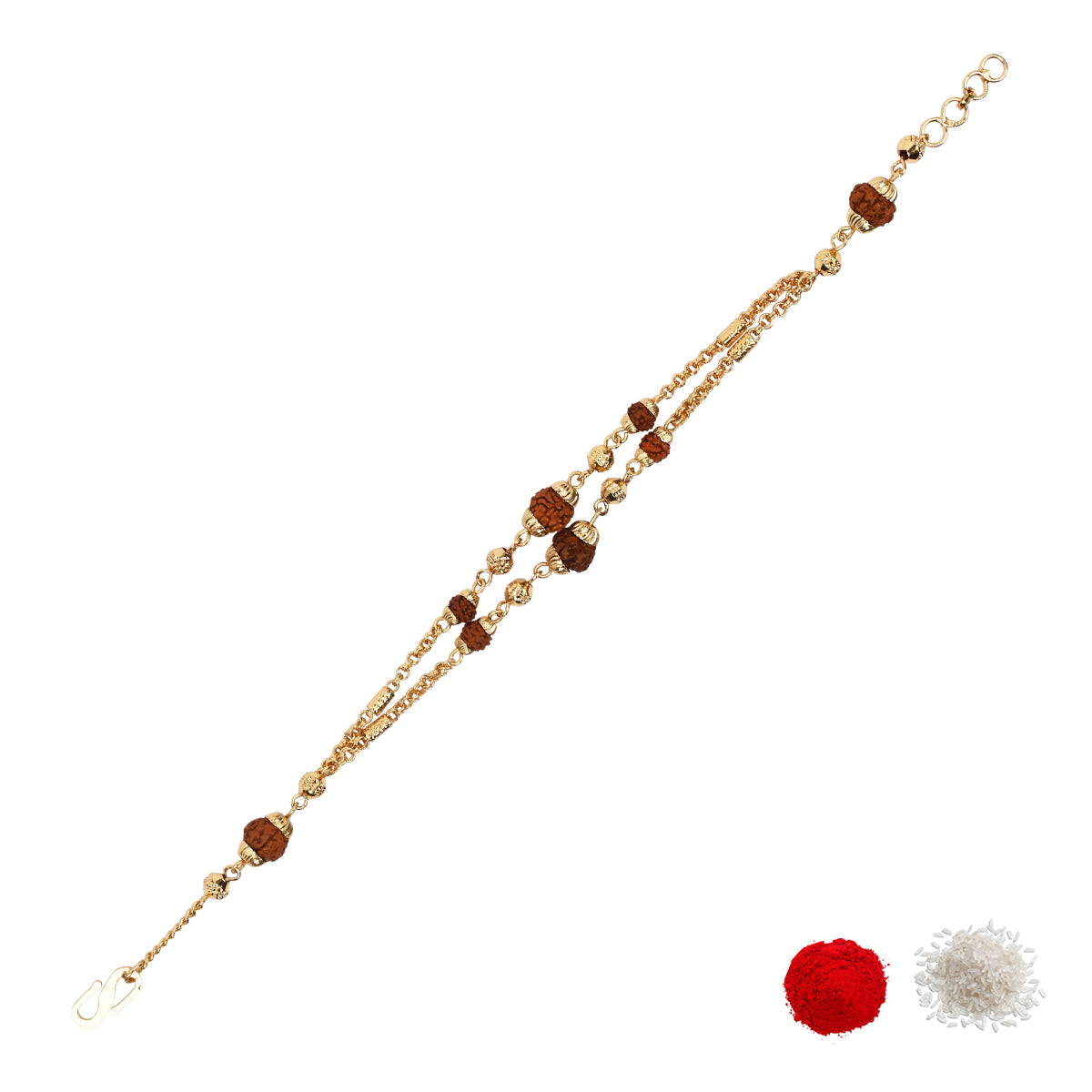 Rudraksh Bracelet Rakhi