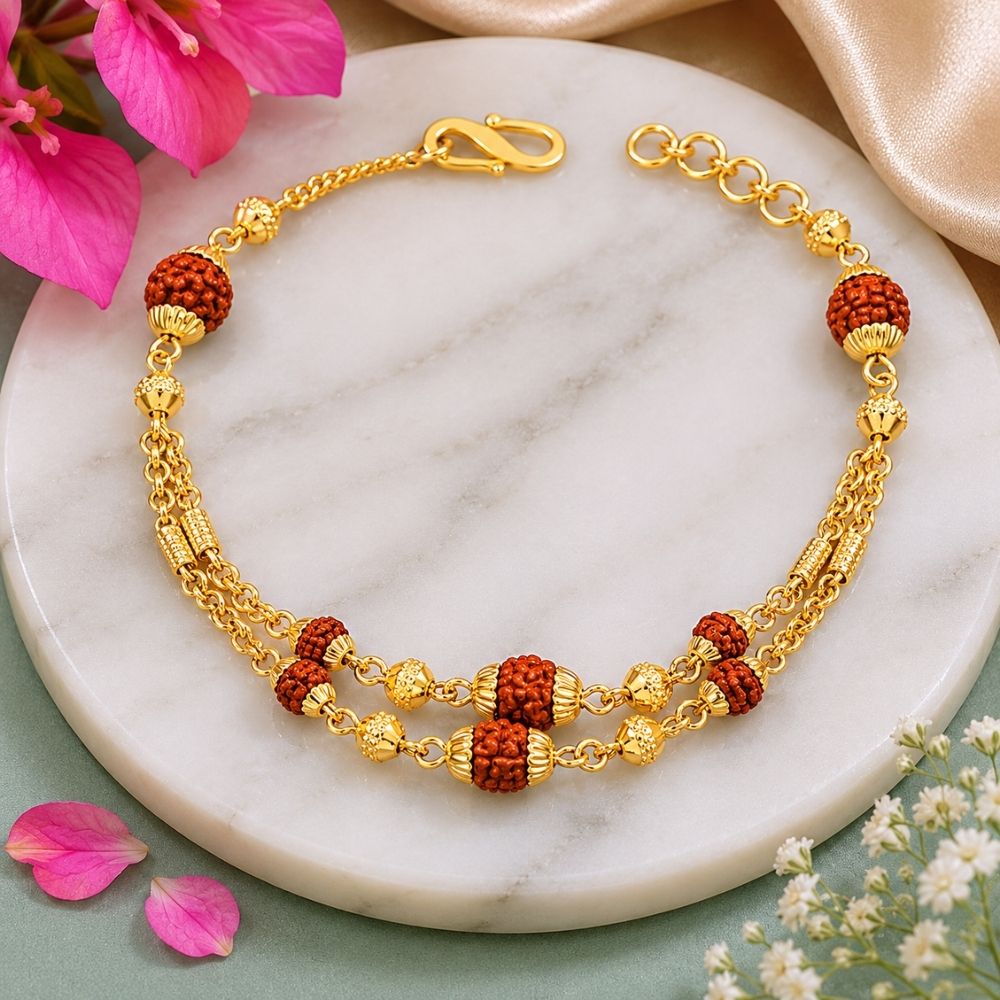 Rudraksh Bracelet Rakhi