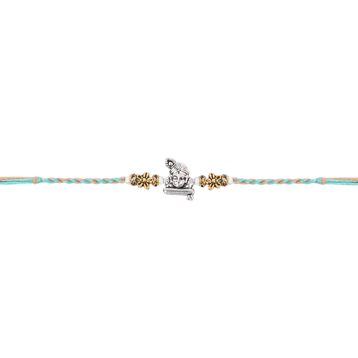 Krishna Rakhi for Brother with Roli Chawal and Raksha Bandhan Card