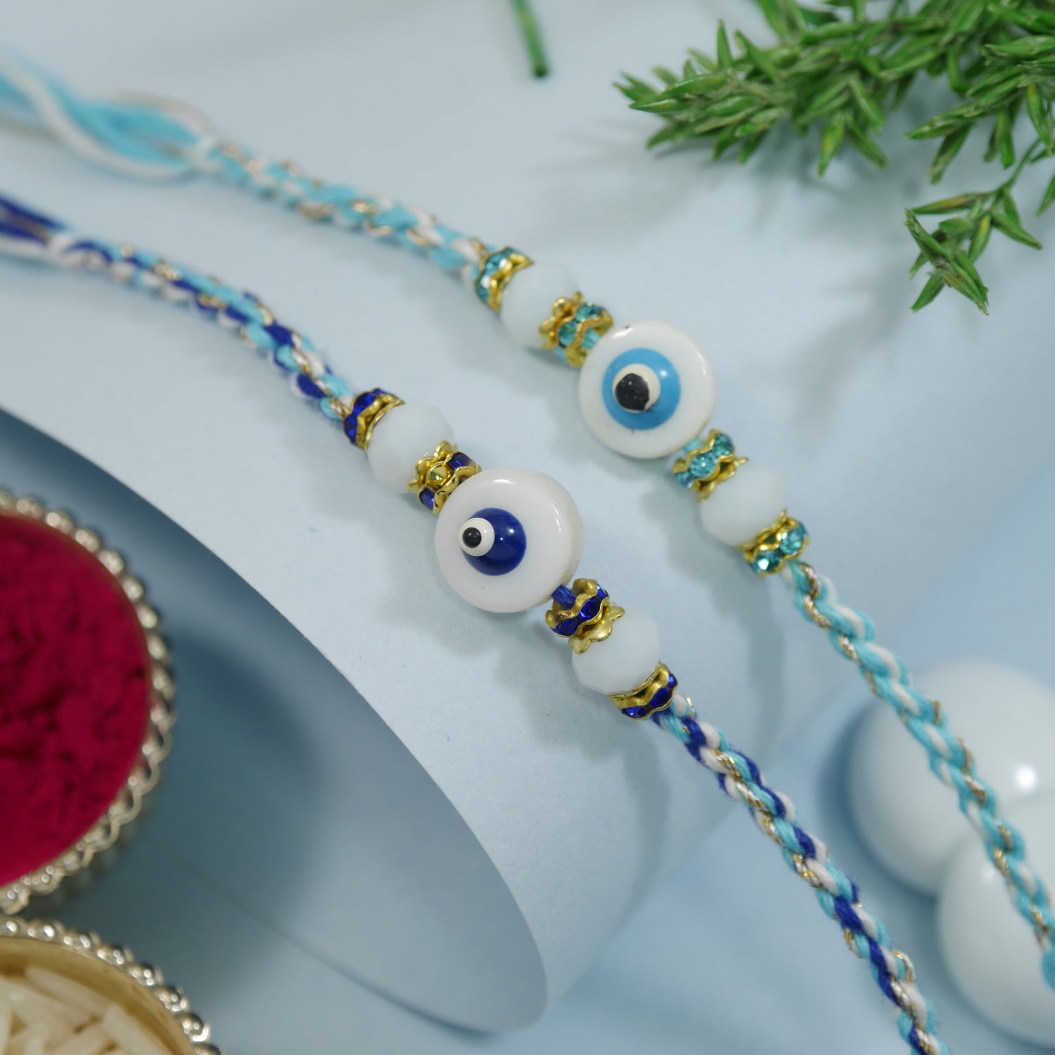 Evil Eye Rakhi Combo for Bhai