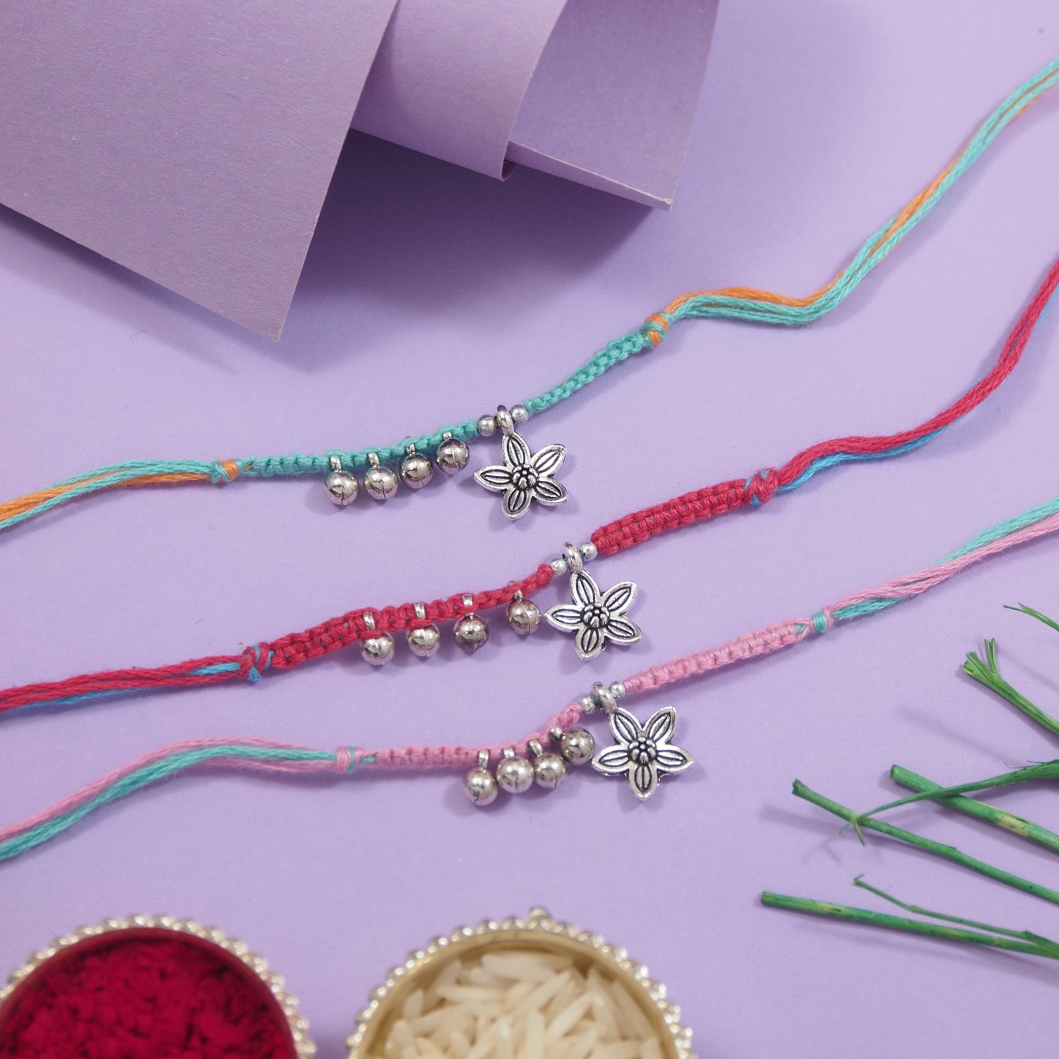 Elegantly Star Shaped Lumba Bracelet (Pack of 3)