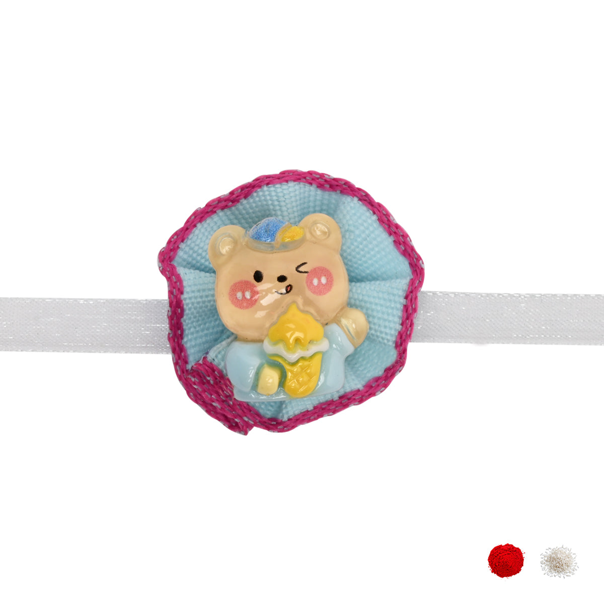 Cat Rakhi with Roli Chawal & Rakshabhandan Card