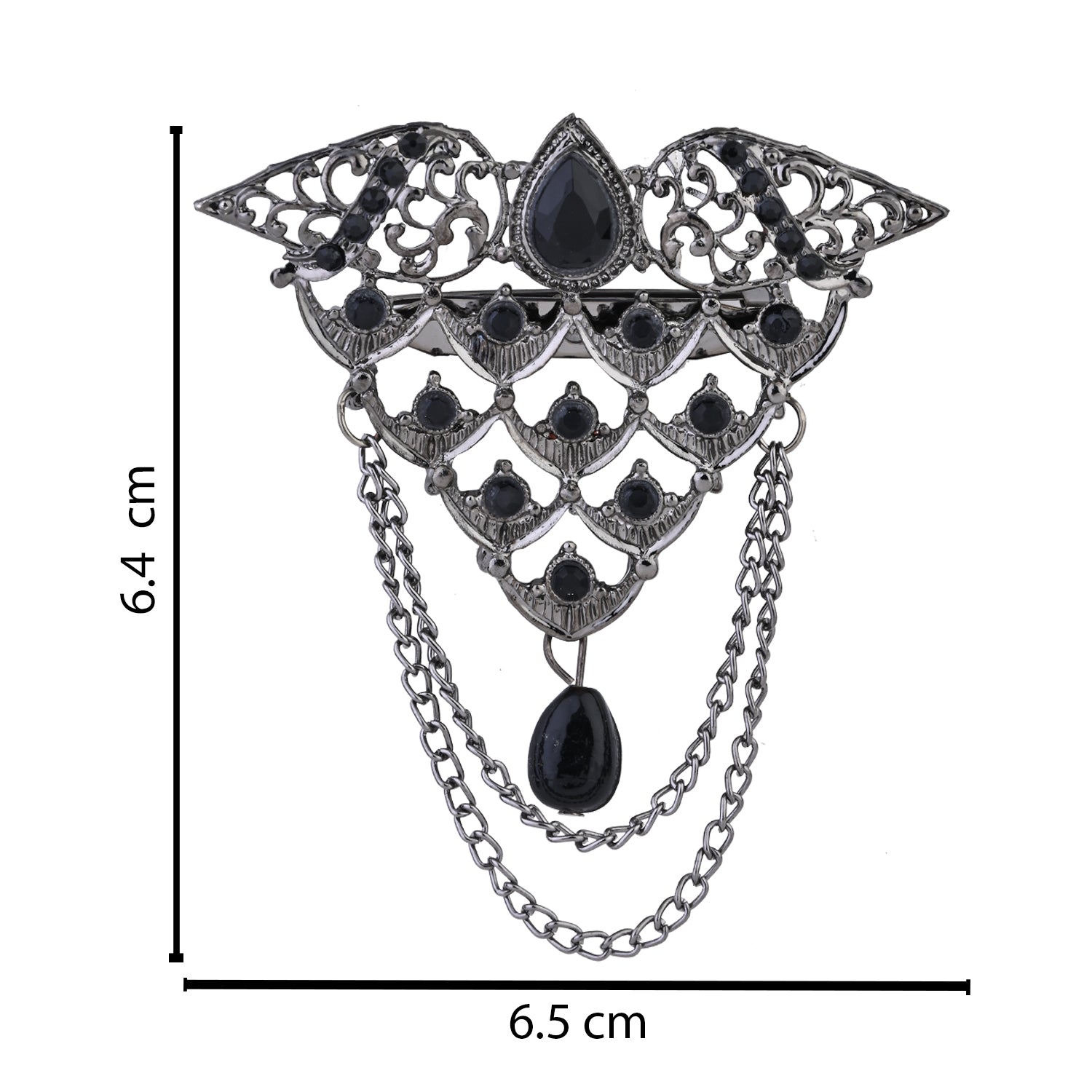 Samay Oxidised Brooch