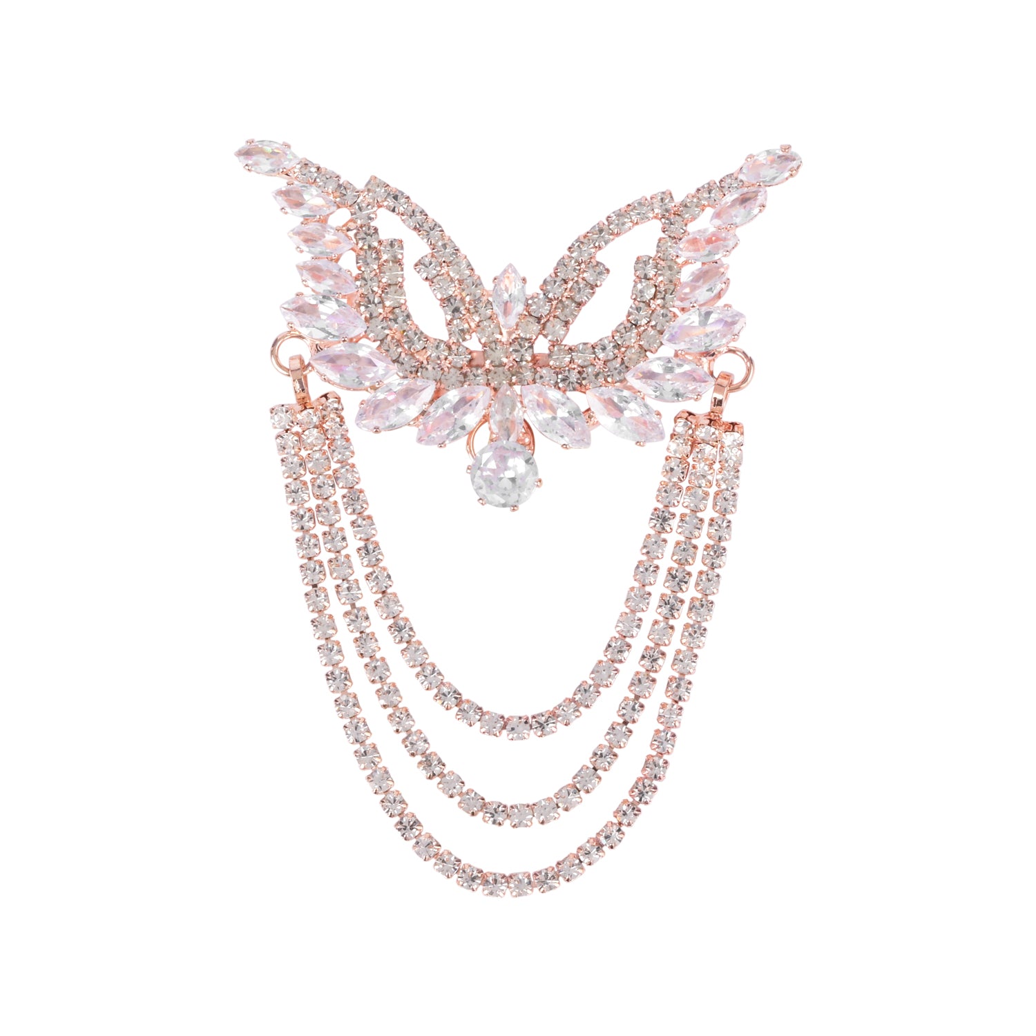 Aarnav - Rose Gold Brooch