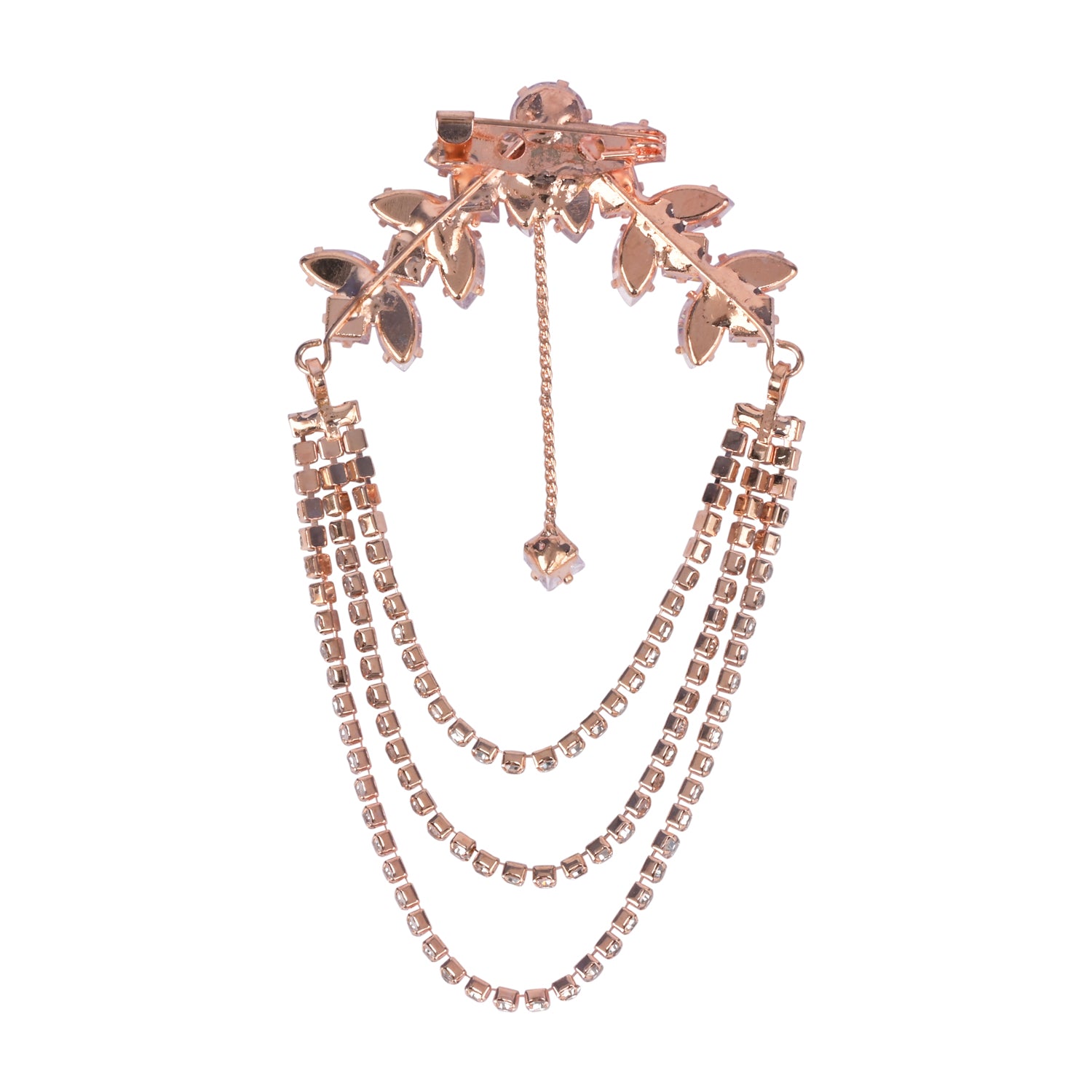 Abhay - Rose Gold Brooch