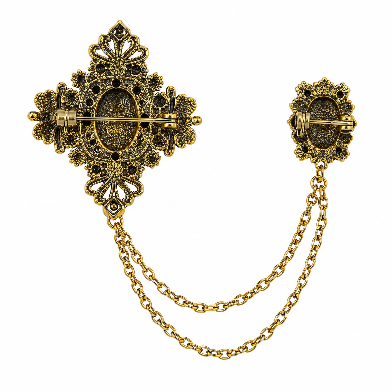 Shivayush- Royal Style Montana Blue Sherwani Brooch