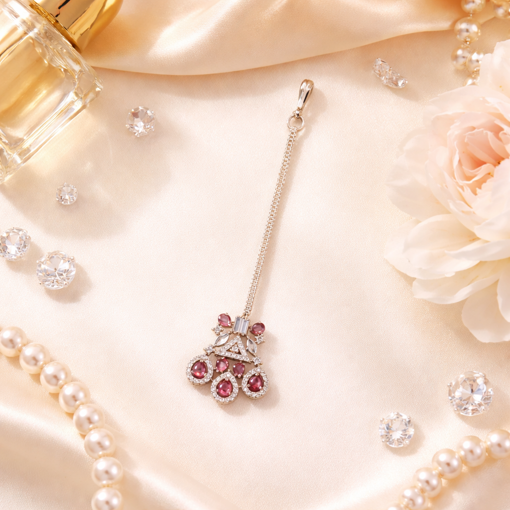 Harnaaz Ruby Maangtikka