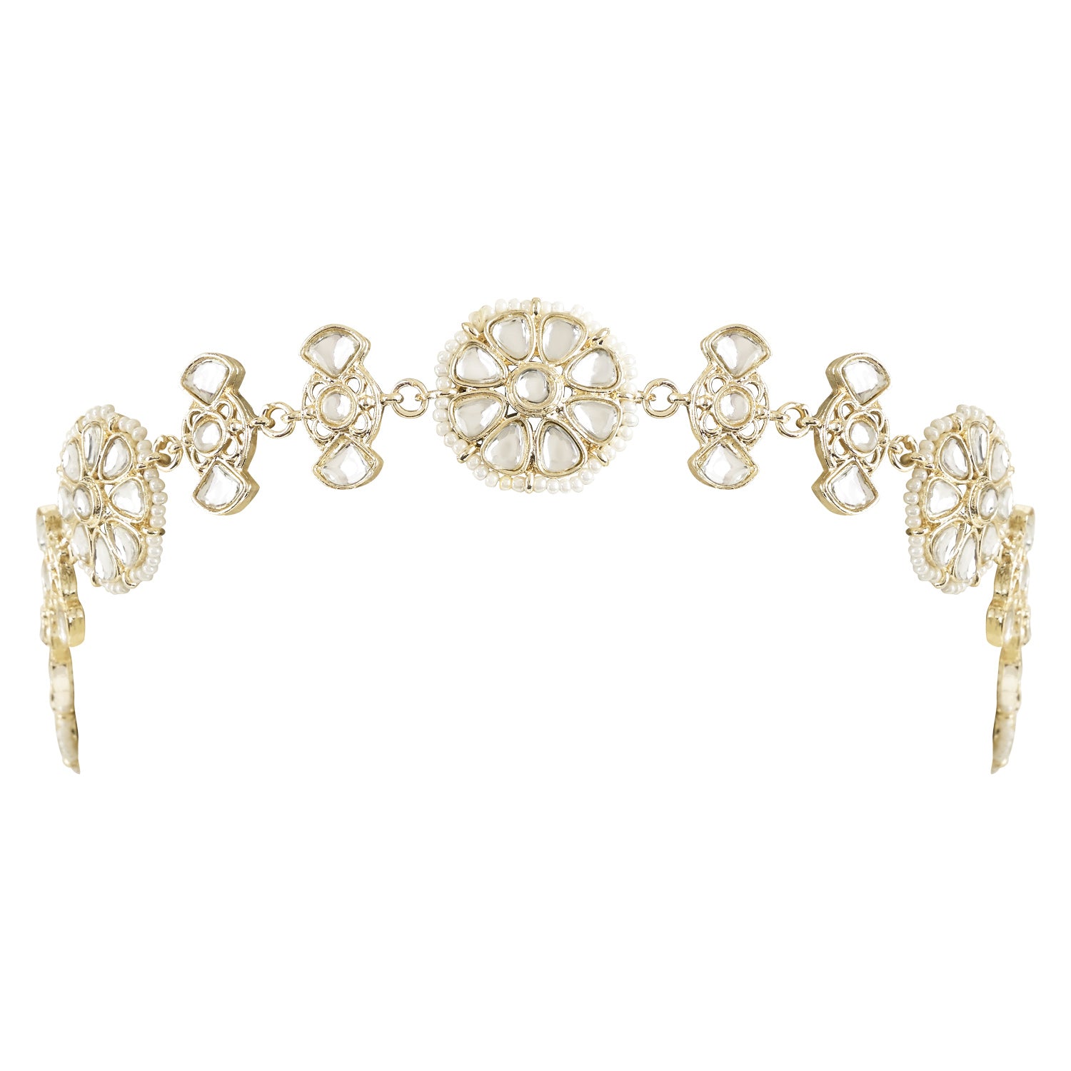 Shrishti White Sheespatti