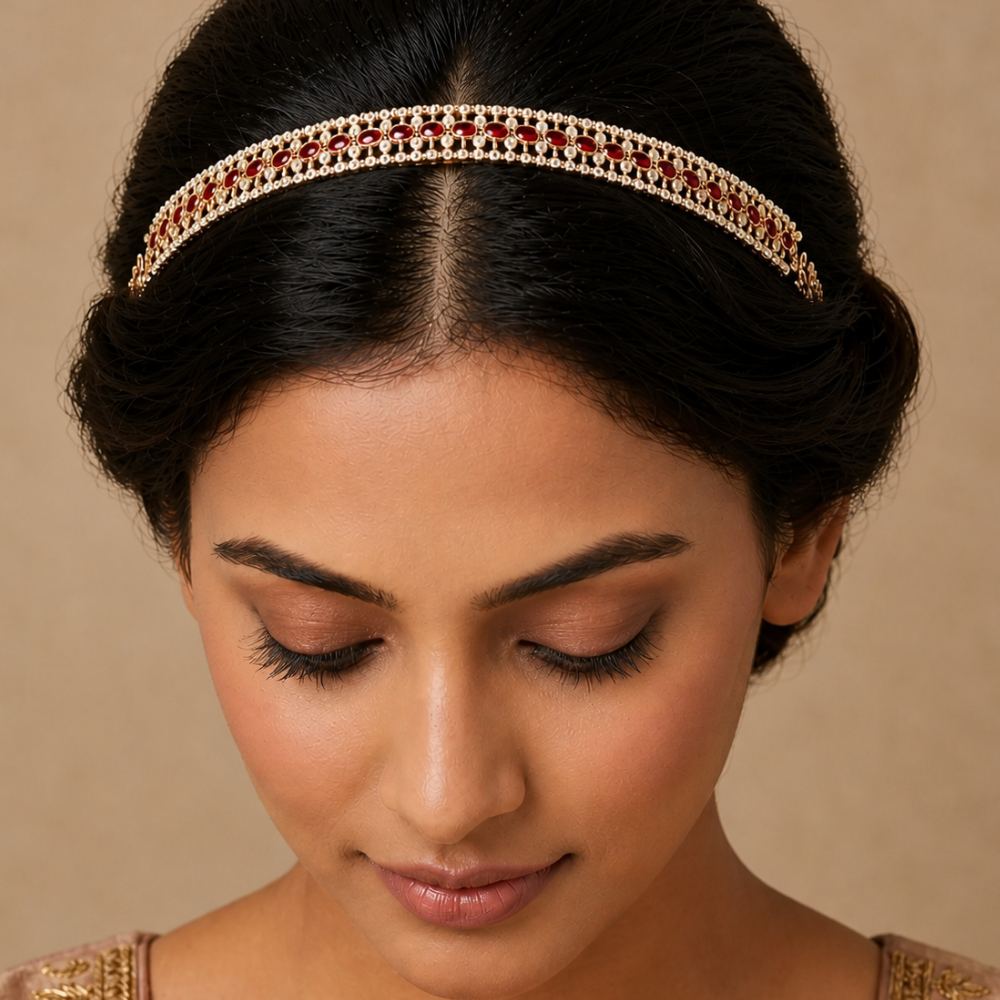 Dishani Dark Pink Sheeshpatti