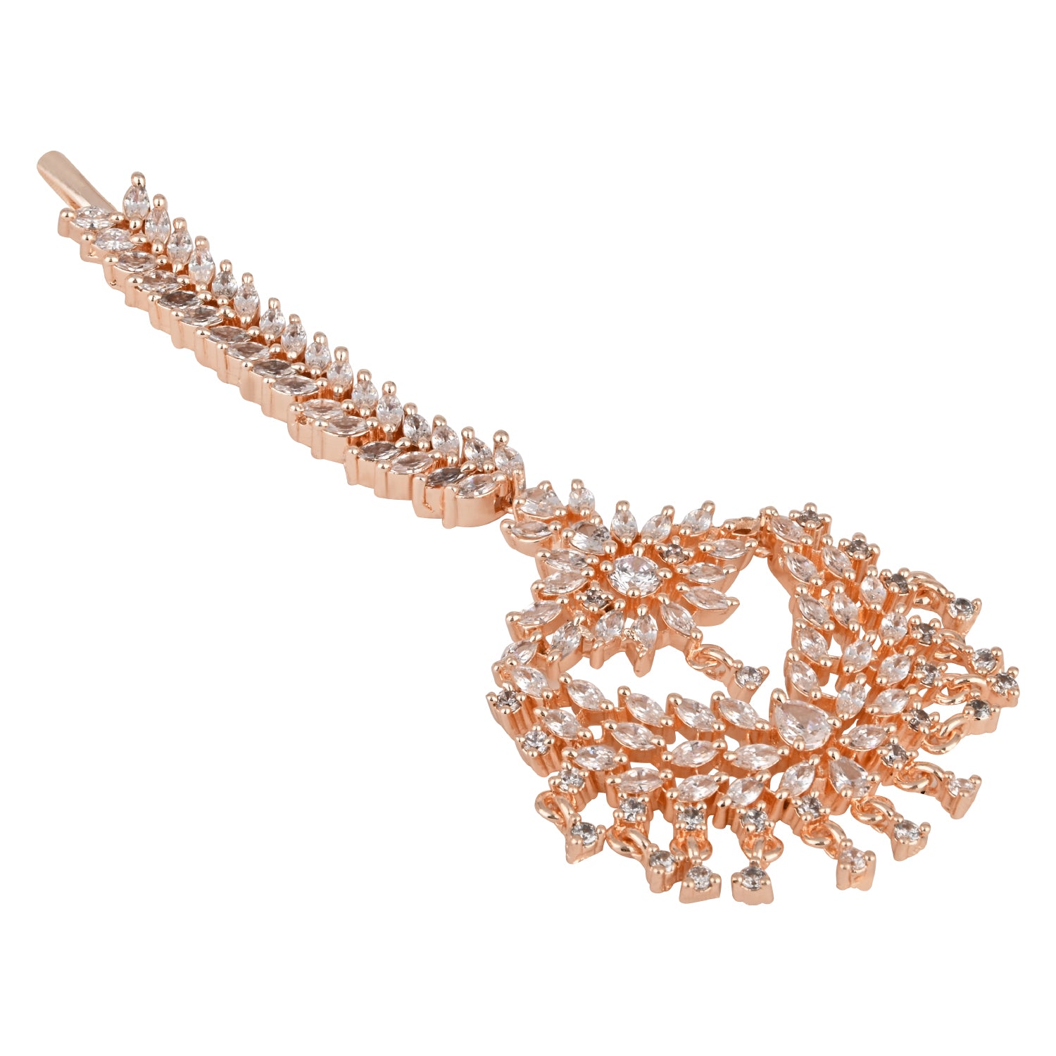 Kelvina RoseGold Maangtikka