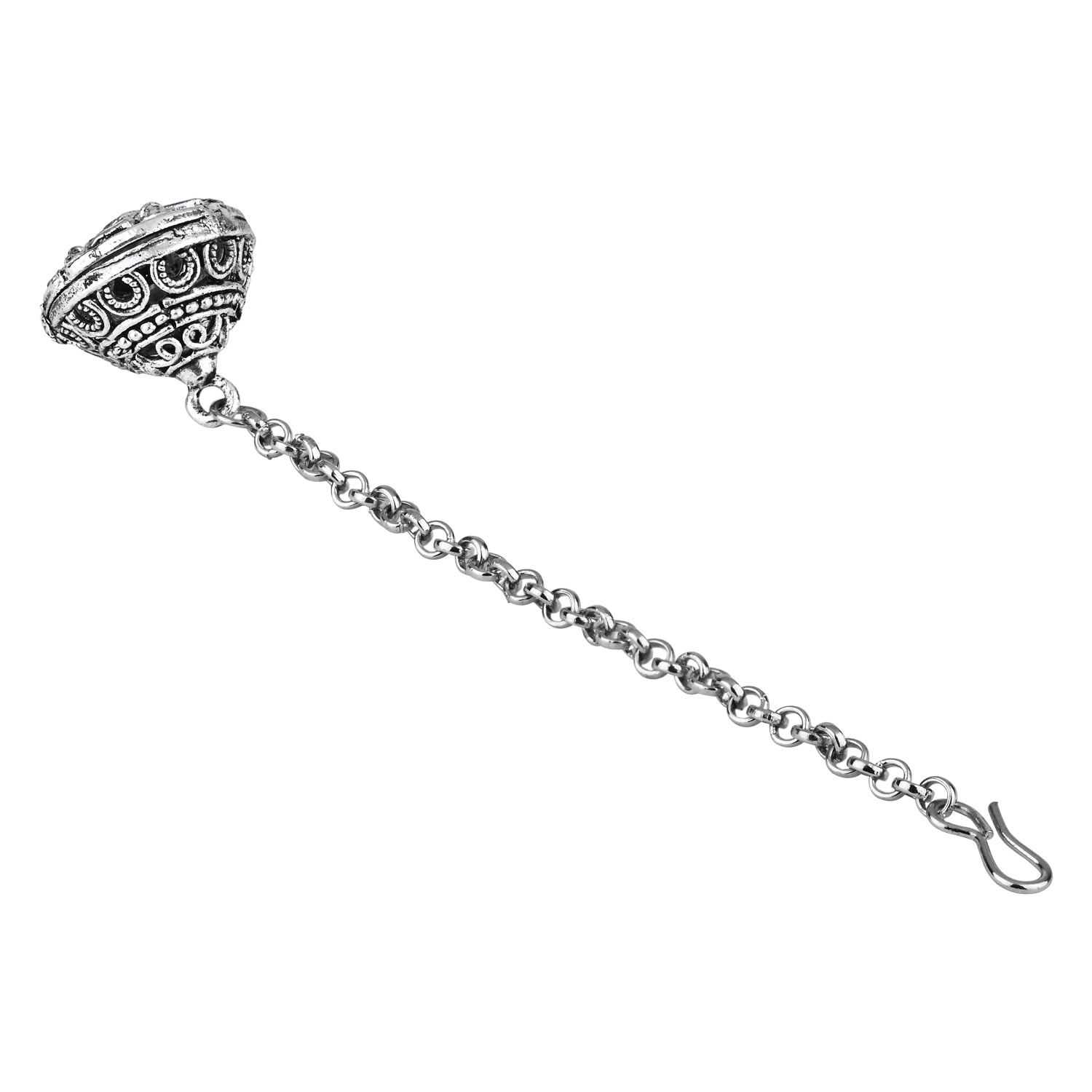 Gargi Oxidised Borla Maangtikka