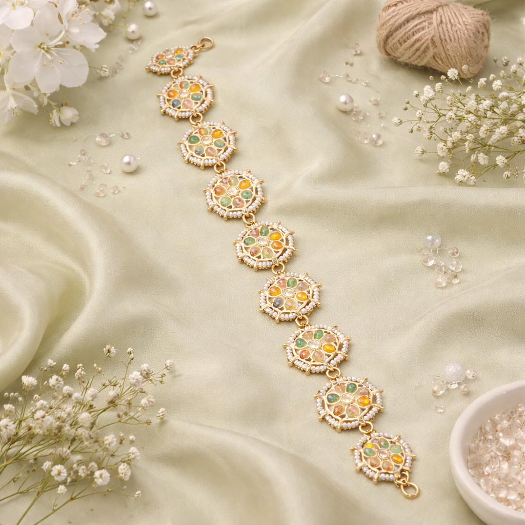 Abhitha Multicolor Sheeshpatti