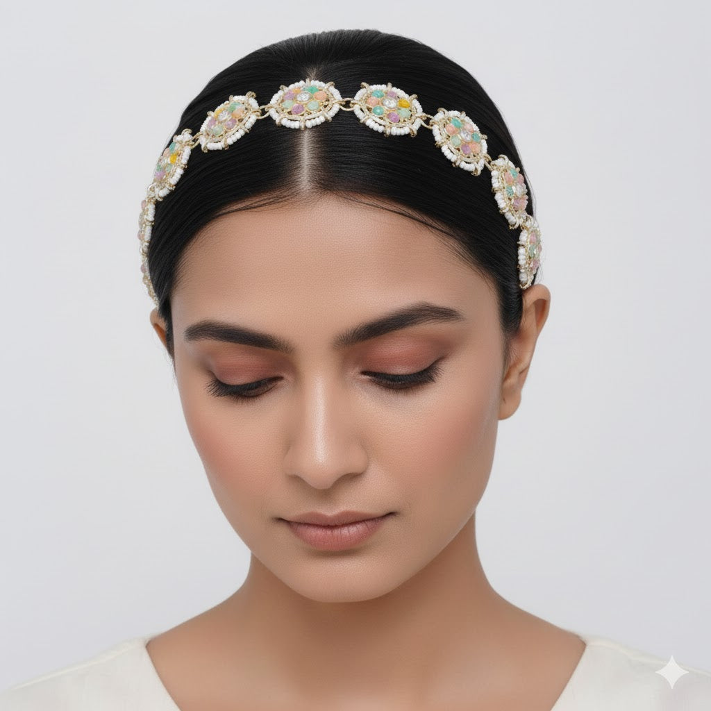 Abhitha Multicolor Sheeshpatti