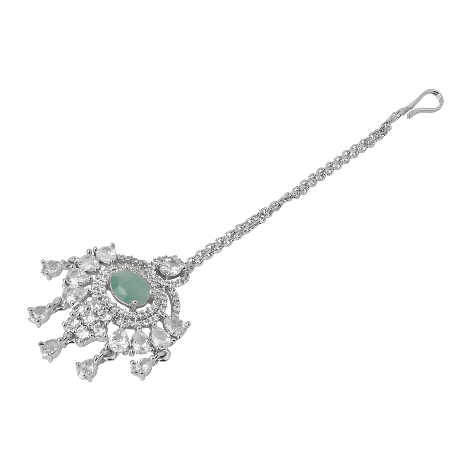 Deirra - Mint Maang Tikka