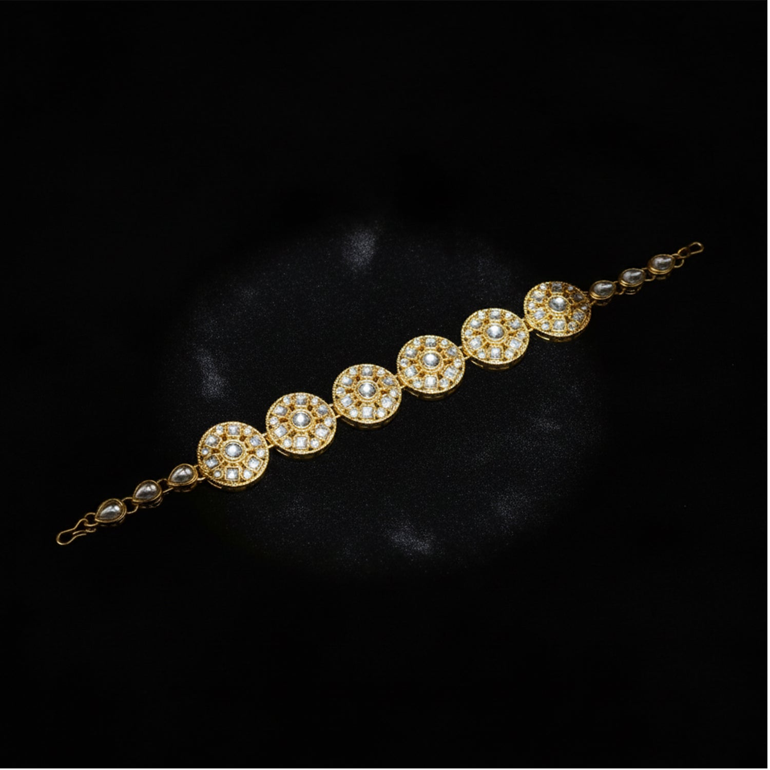 Mivara - White Stone Sheeshpatti