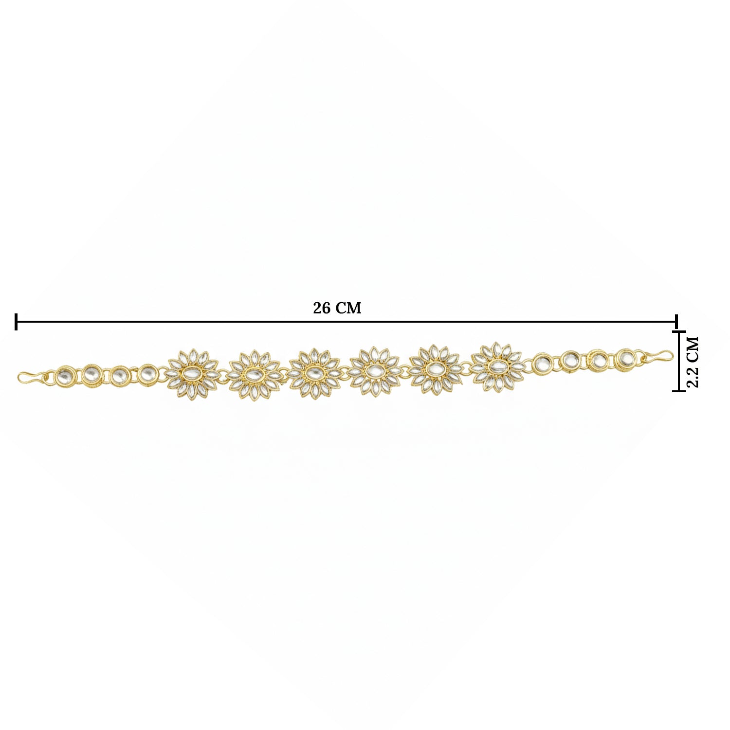 Aneira - Traditional Kundan Maang Tikka