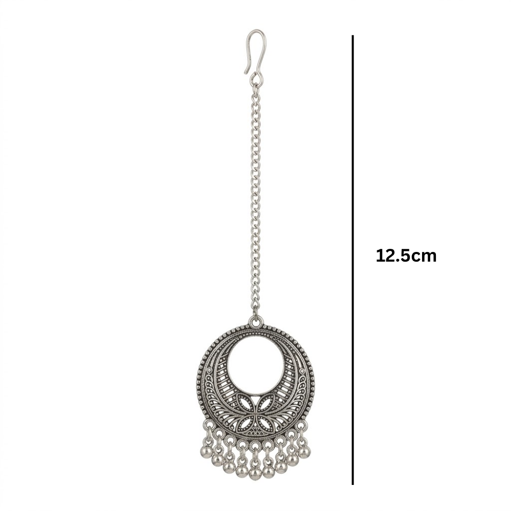 Bundi- Antique Circular Maang Tikka
