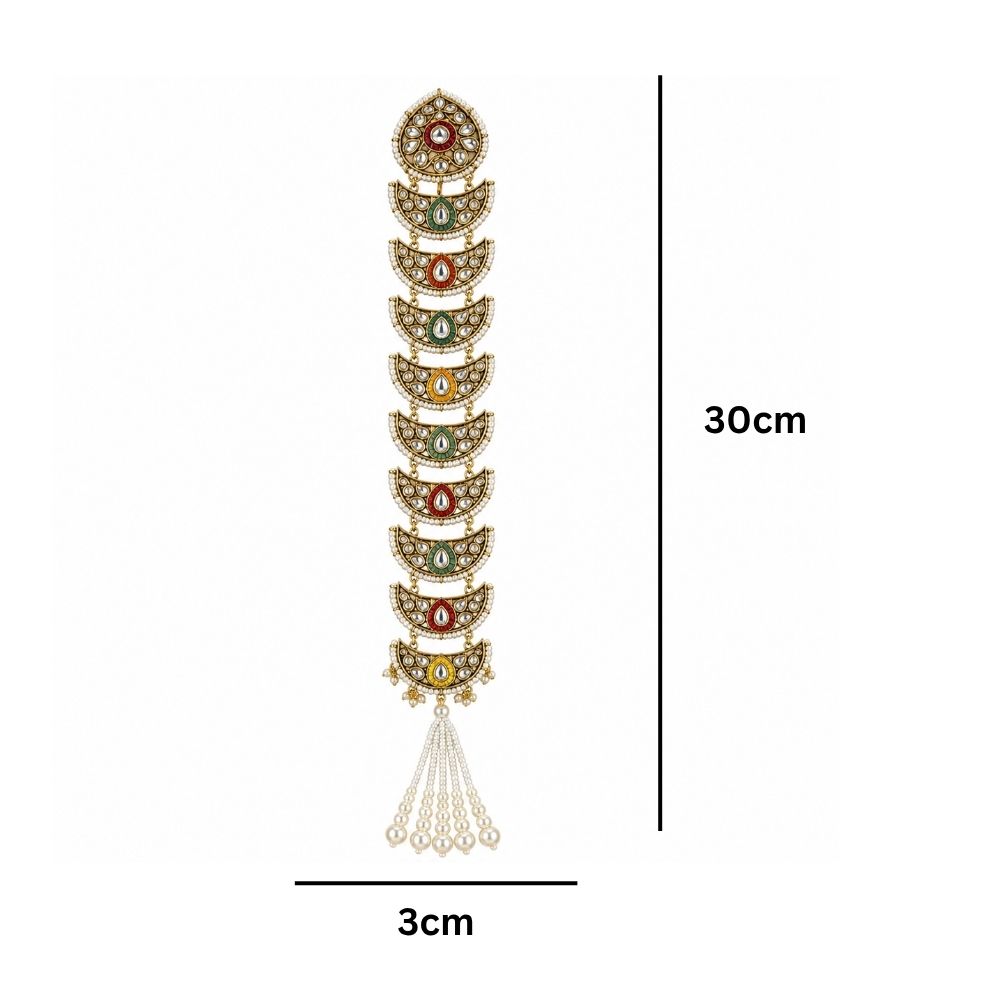 Savani- Antique Finish Punjabi Hair Paranda