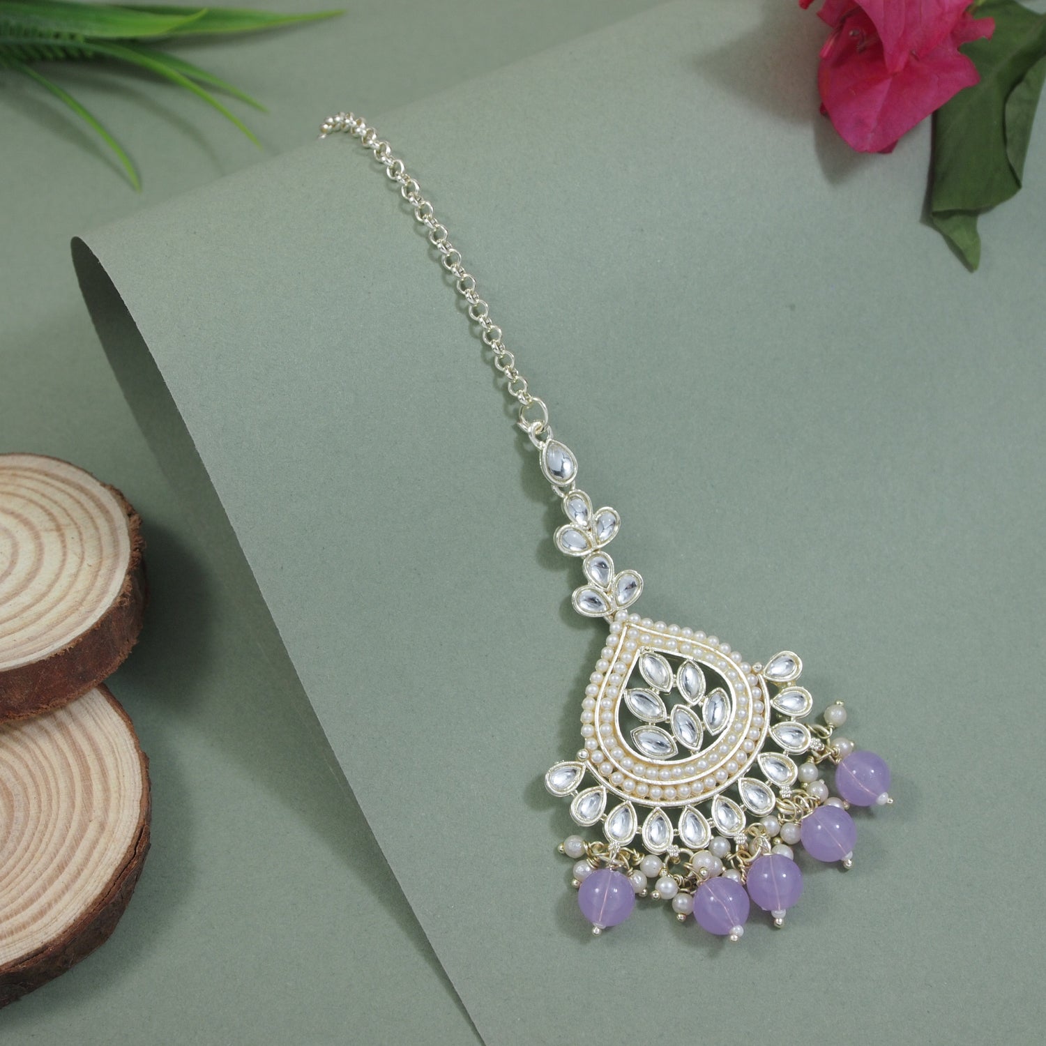 Kiraz Purple Maangtikka