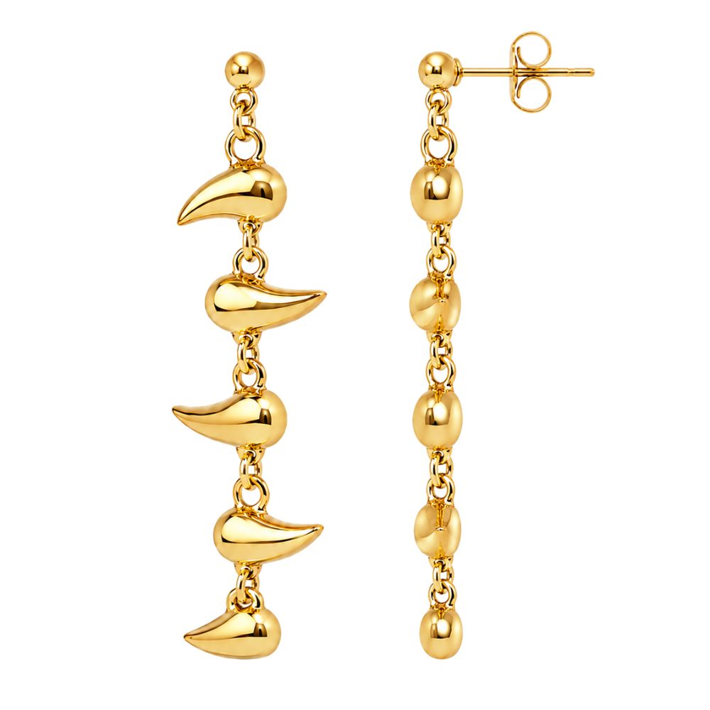 Lyra- Abstract Drop Dangler Earrings